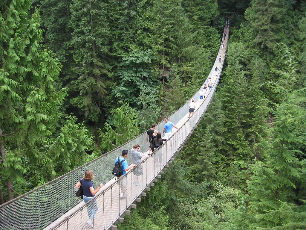 1024x768 Capilano Suspension Bridge, near Vancouver, Canada
