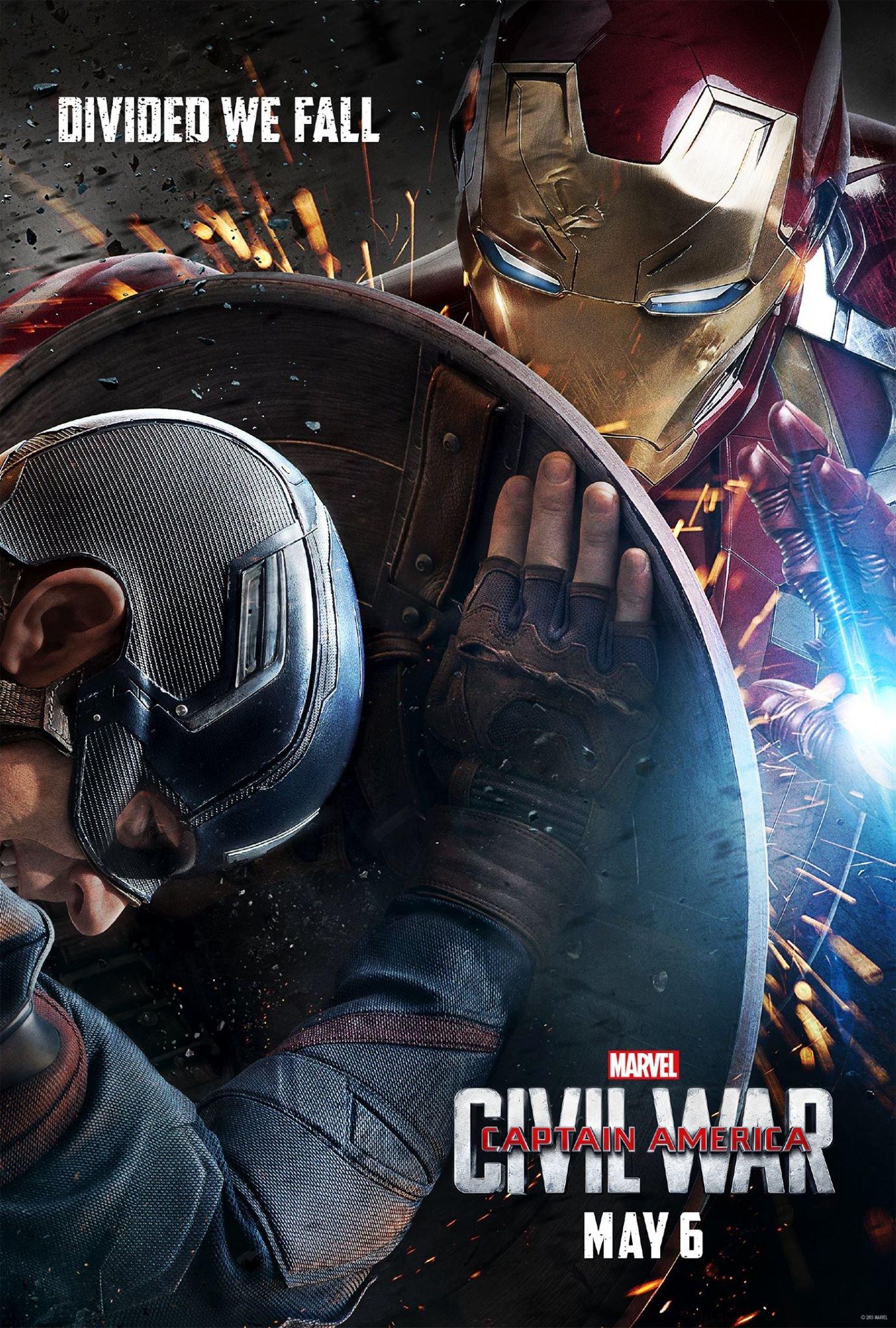 1382x2048 Captain America: Civil War Poster, Size 12 x 18 Inches, Glossy Photo Paper (Thick 8mil) Evans, Robert Downey Jr, Sebastian Stan: Posters & Prints