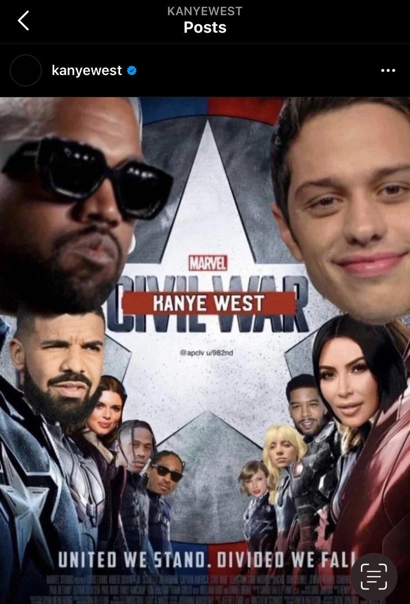 816x1200 Kanye West Reveals the Greatest Captain America: Civil War Poster Edit Featuring Kim Kardashian, Taylor Swift, Drake and More