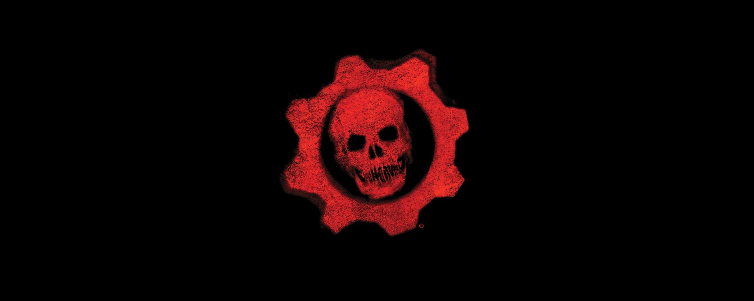 2560x1024 Wallpaper 4k Logo Gears Of War 4k Wallpaper