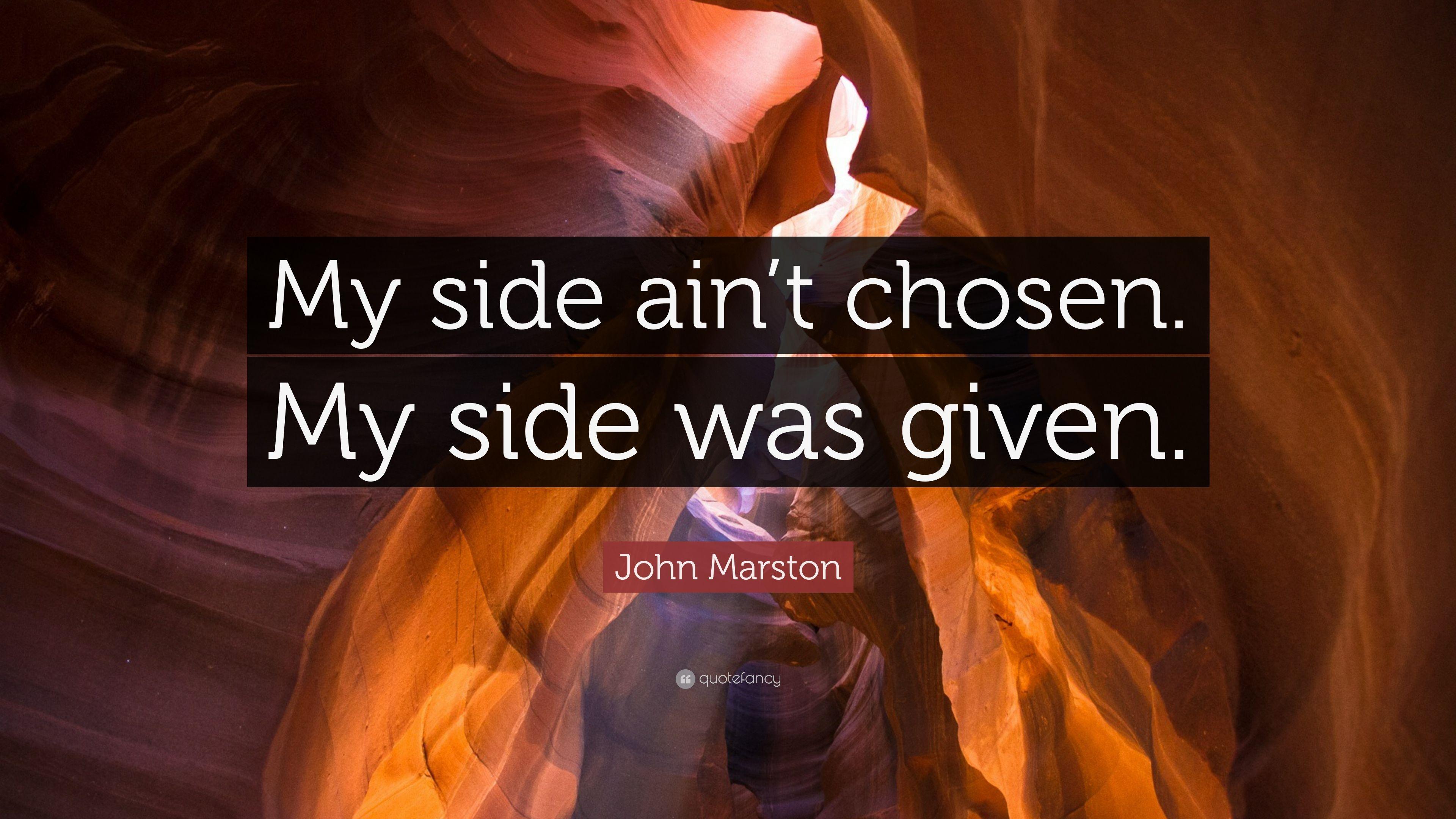 3840x2160 John Marston Quote: “My side ain't chosen. My side was given.” 10