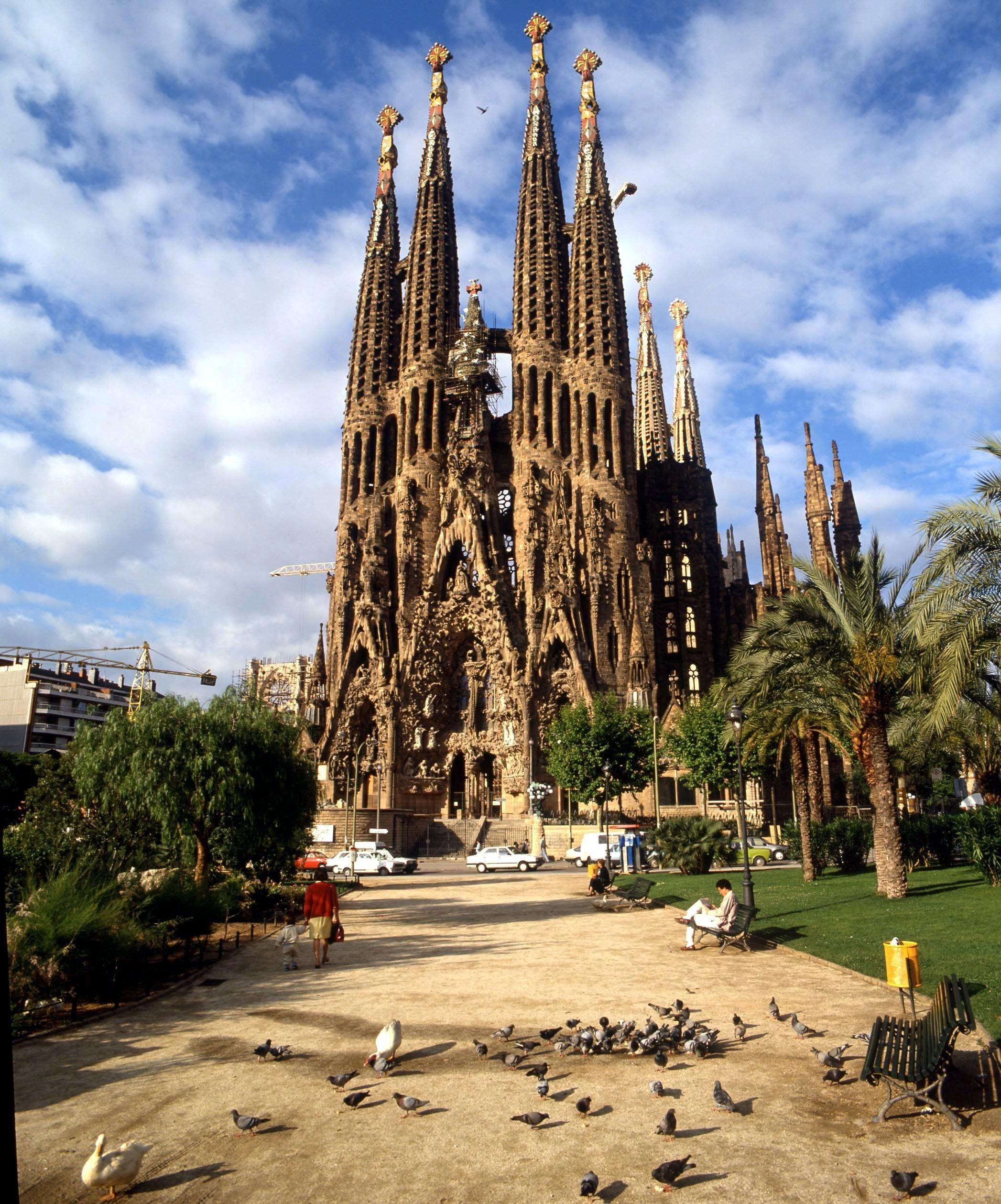 2094x2518 Sagrada Familia designed by Antoni Gaudi. Barcelona spain, Barcelona tourist attractions, Barcelona tourist