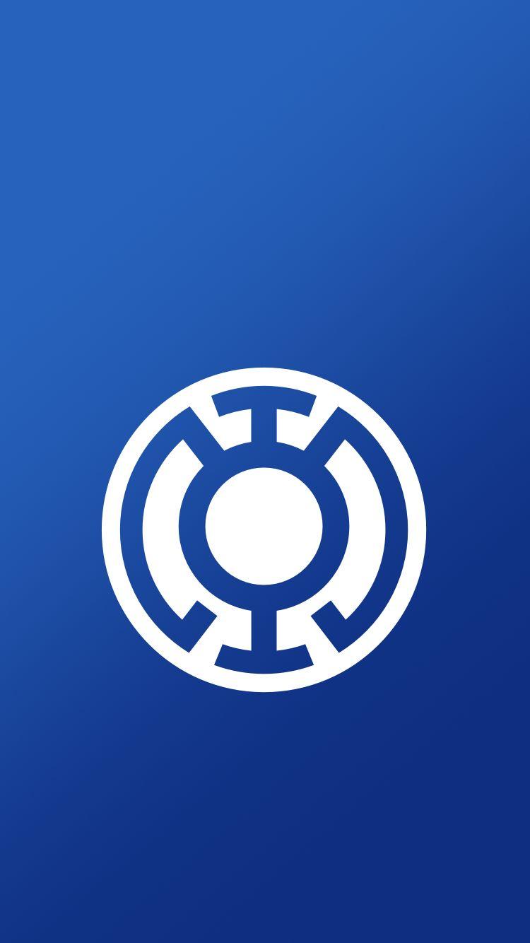 750x1334 Blue Lantern Corps Wallpaper