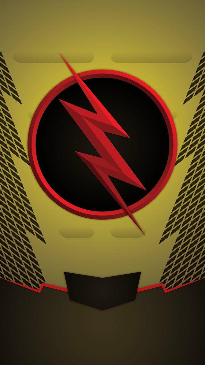670x1191 Reverse Flash Phone Wallpaper