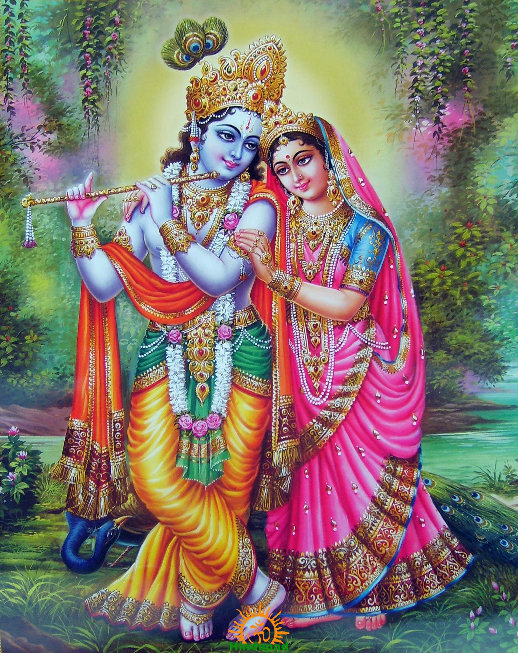 1776x2240 radha krishna HD wallpaper