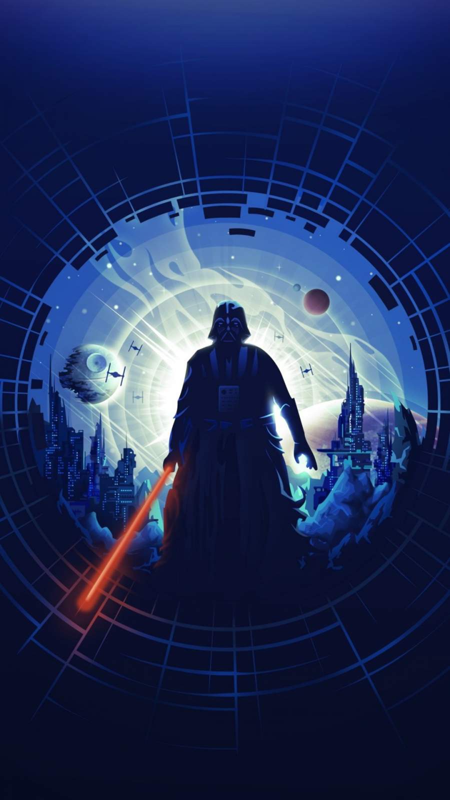 900x1600 Darth Vader Star Wars Art IPhone Wallpaper Wallpaper : iPhone Wallpaper