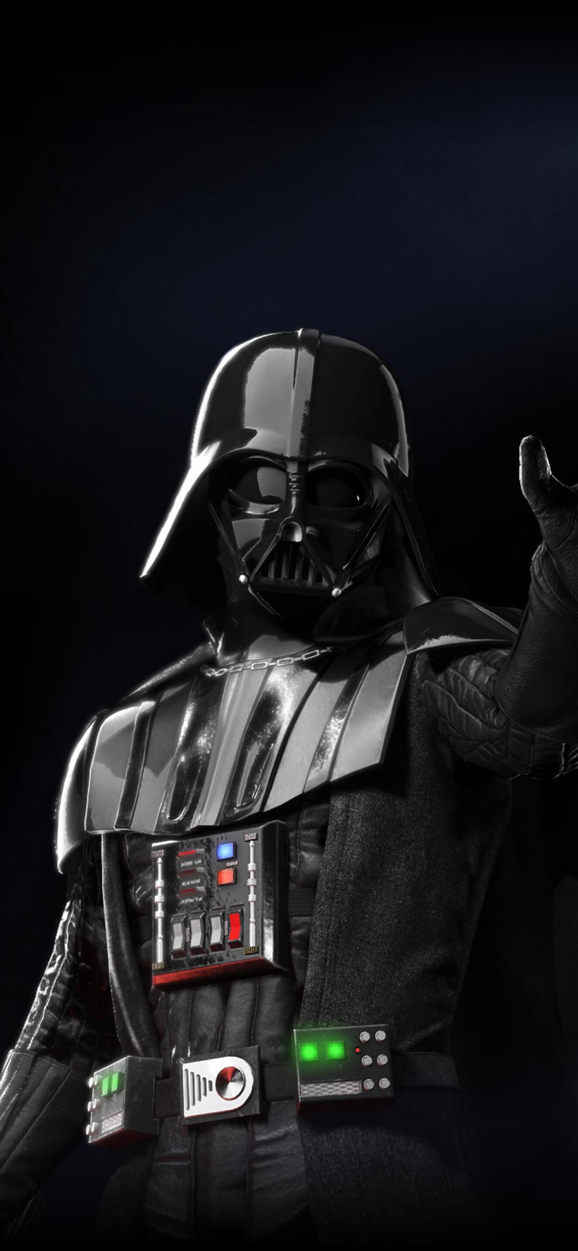 1125x2436 Darth Vader Star Wars Battlefront 2 iPhone XS, iPhone iPhone X HD 4k Wallpaper, Image, Background, Photo and Picture