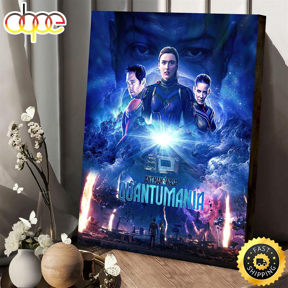 1000x1000 Ant Man And The Wasp Quantumania New Poster Wallpaper Canvas