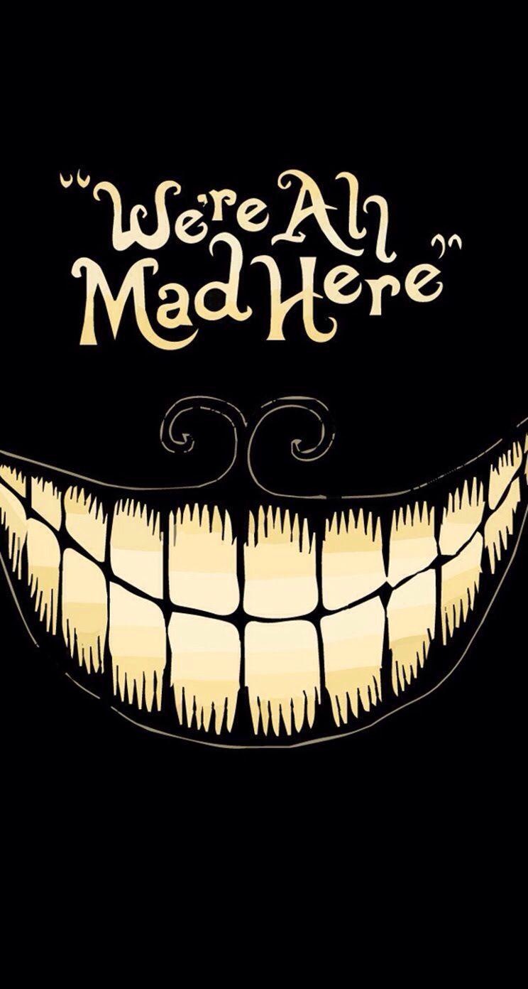 744x1392 The Mad Hatter from Alice in Wonderland quote put on goodie bags