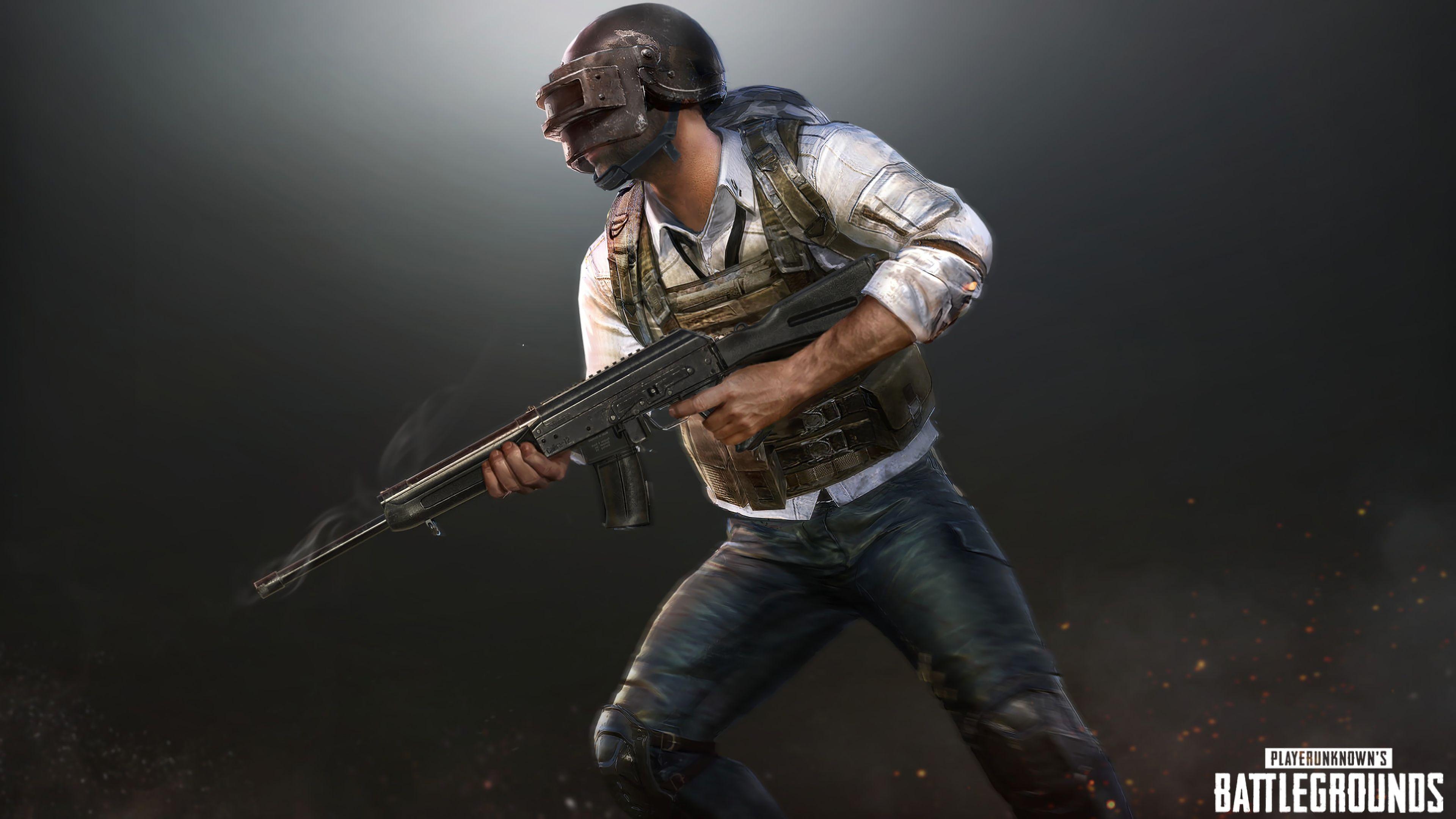 3840x2160 Wallpaper 4k PUBG Helmet Guy 2018 games wallpaper, 4k