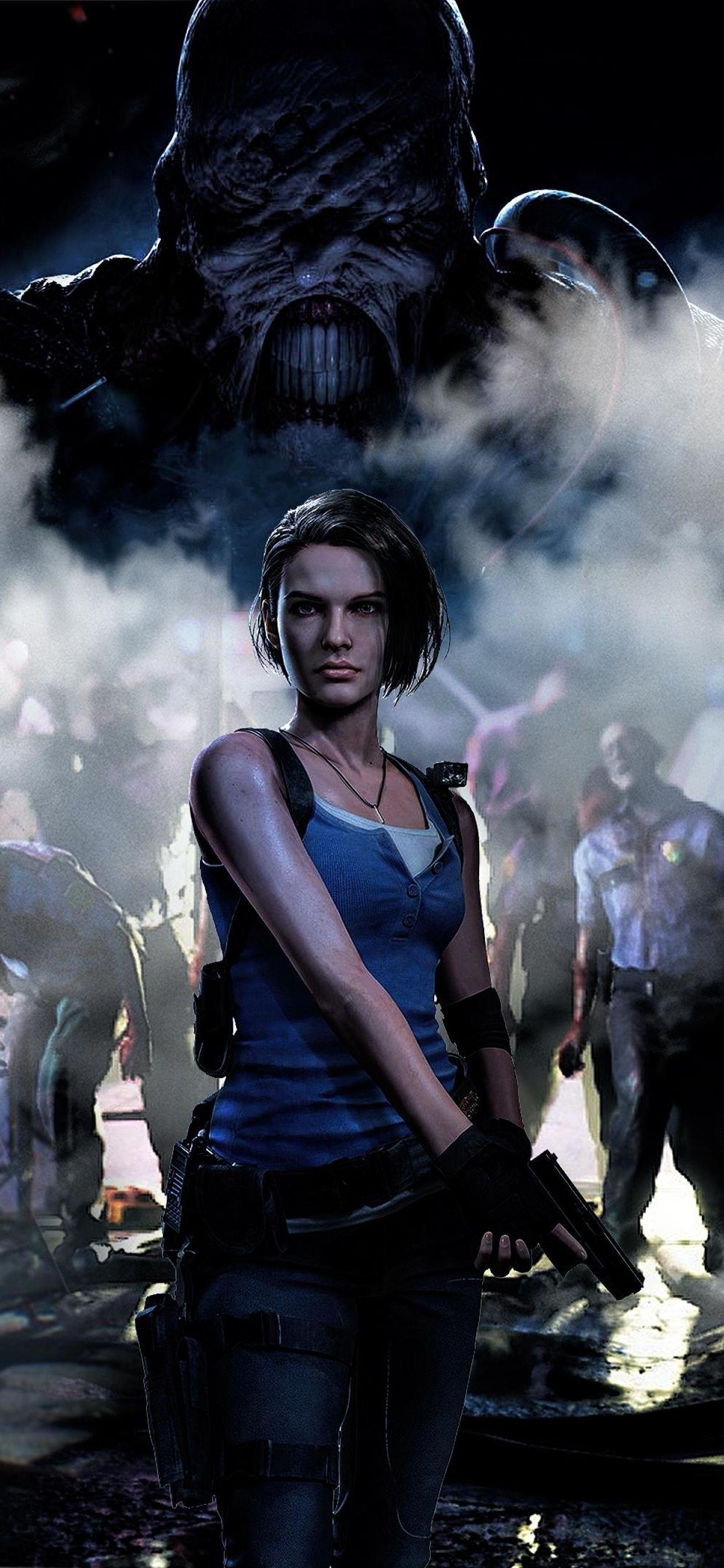 1242x2688 Pin em Resident 3 remake