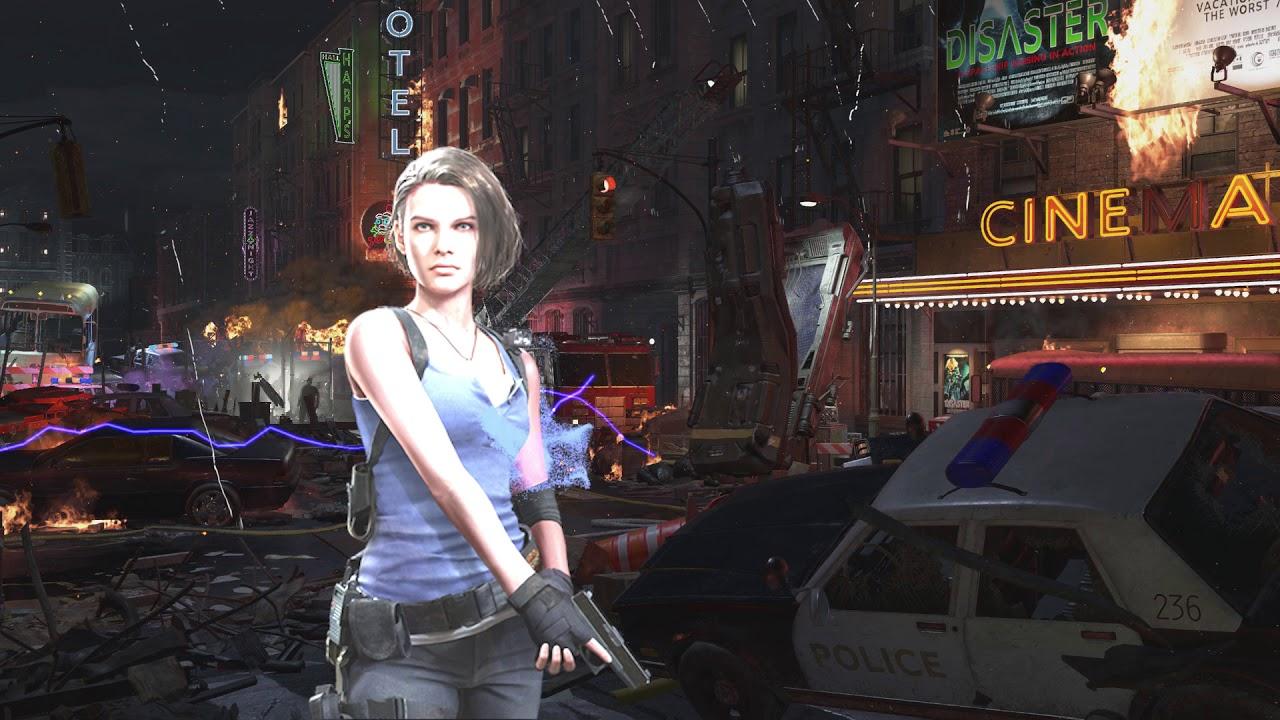 1280x720 Jill Valentine Resident Evil 3 Remake Wallpaper Engine