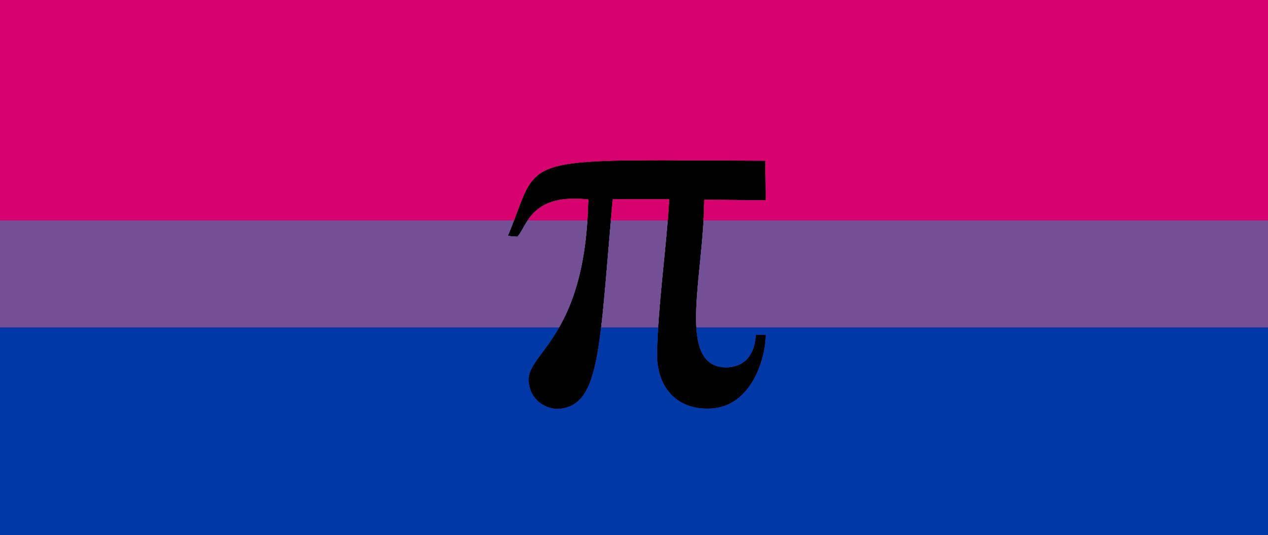 2560x1080 Download Bisexual Flag Pi Wallpaper