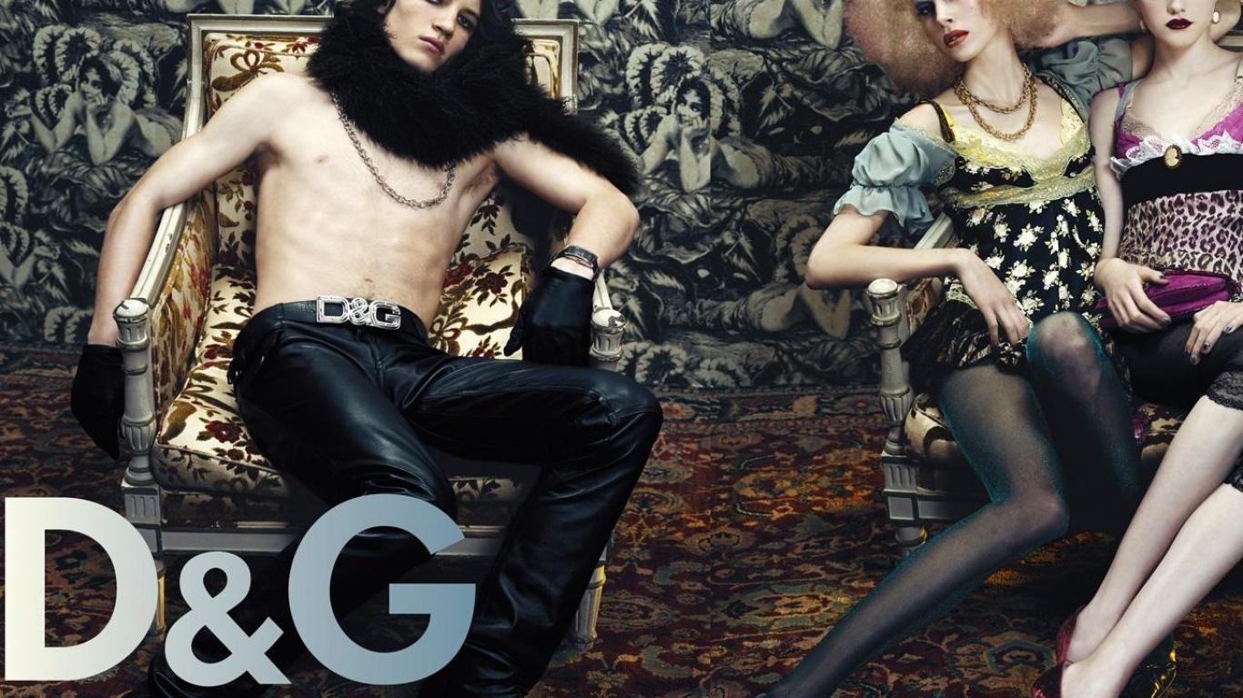 1366x768 Dolce Gabbana best wear mark Desktop wallpaper 1366x768