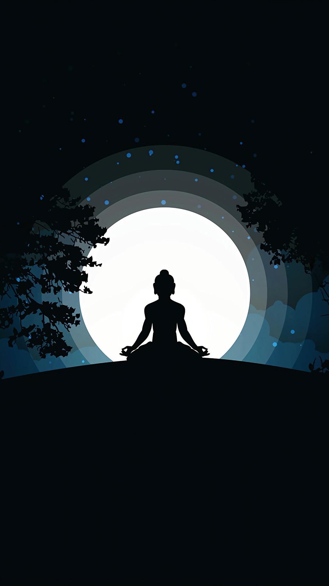1080x1920 Free Download silhouette wallpaper full HD (1080p)