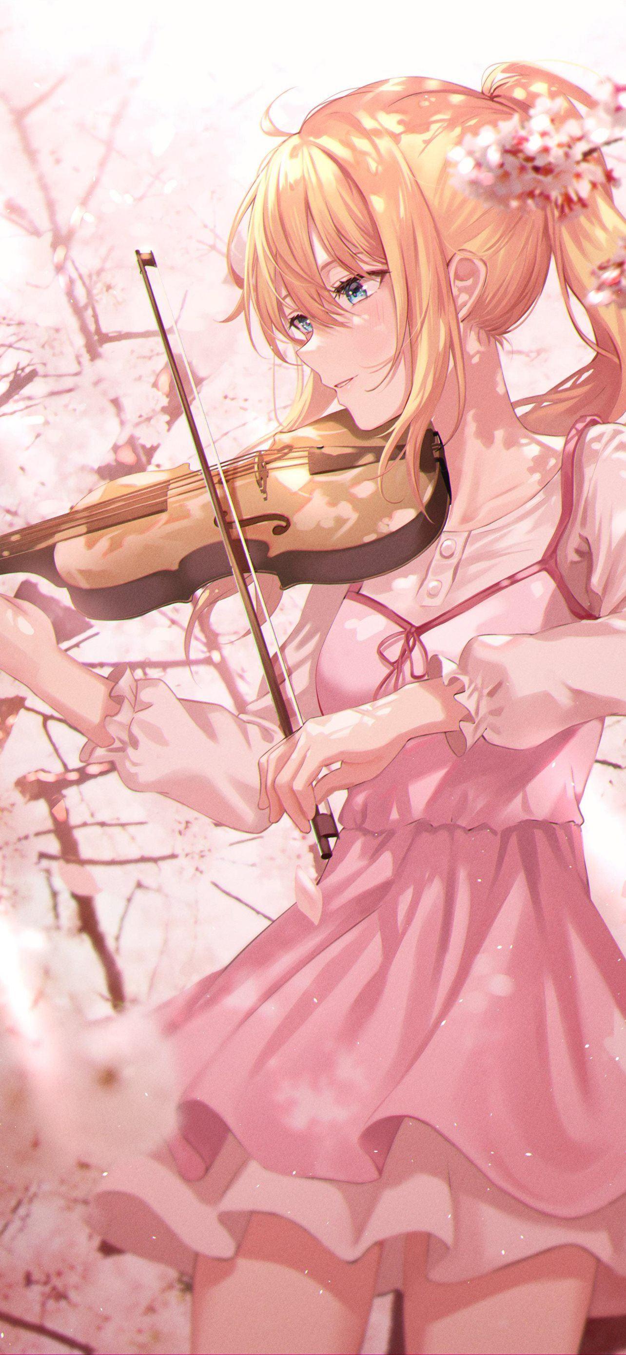 1284x2778 A Spring Without You Kaori Your Lie in April Otaku. iPhone Wallpaper Free Download