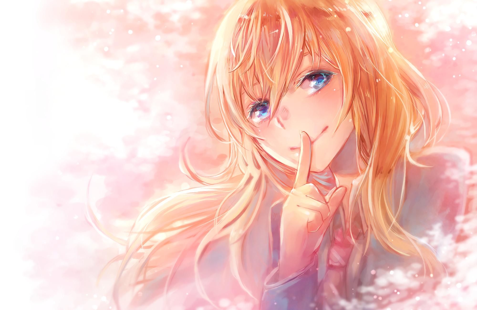 2000x1302 Anime Your Lie In April Kaori Miyazono Wallpaper