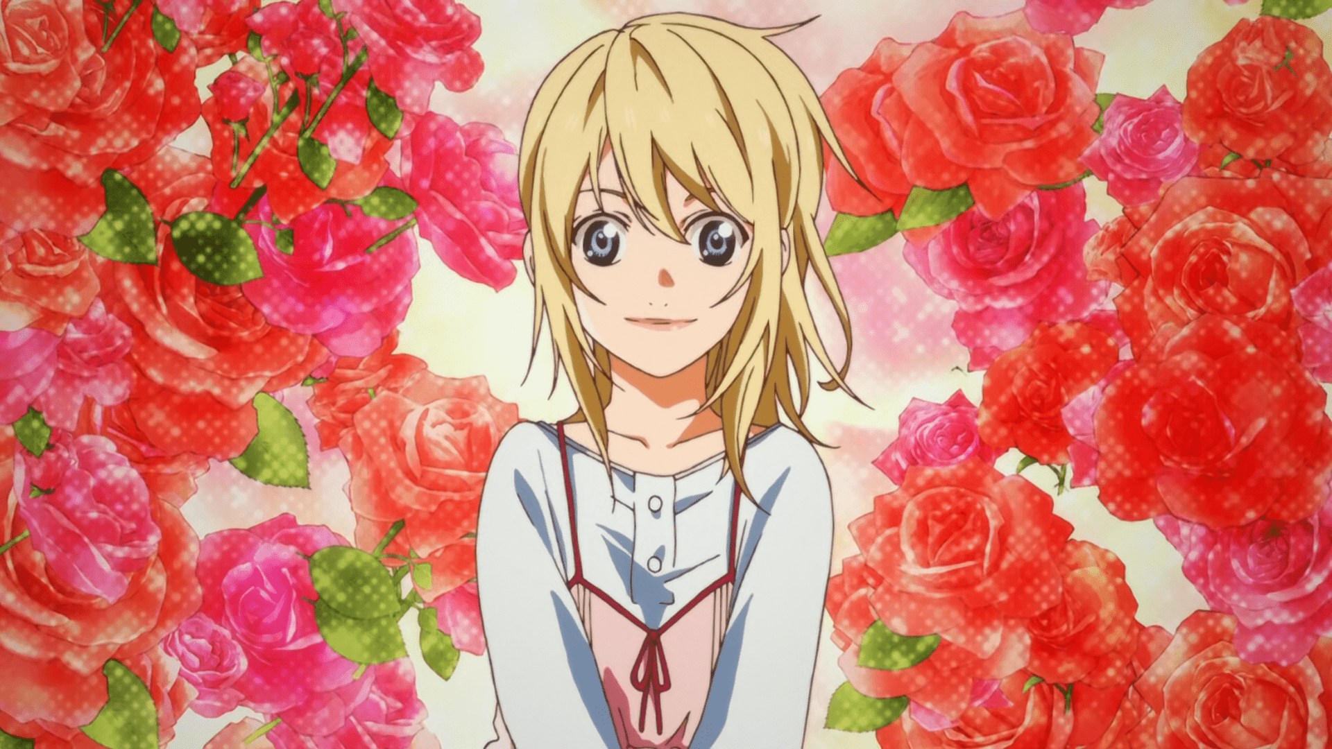 1920x1080 Your Lie in April, Flower, Kaori Miyazono