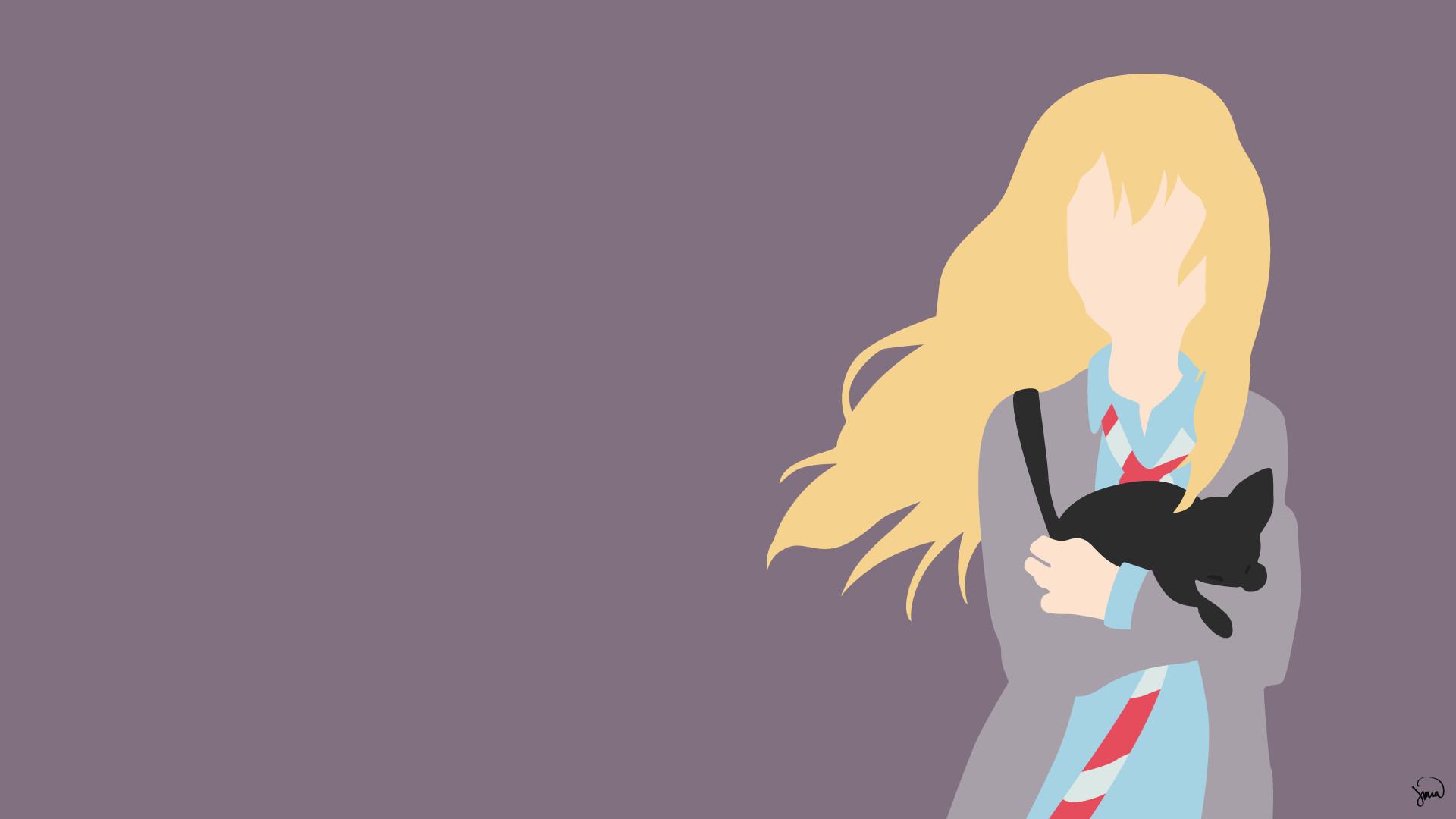 1920x1080 Anime Your Lie In April Kaori Miyazono Wallpaper