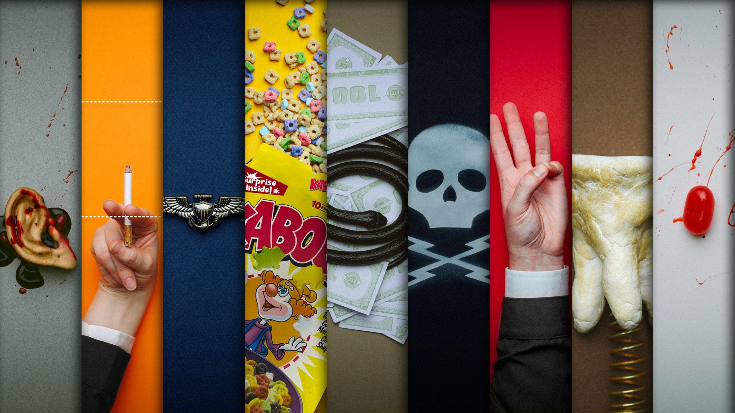 2560x1440 Minimalist Tarantino Posters