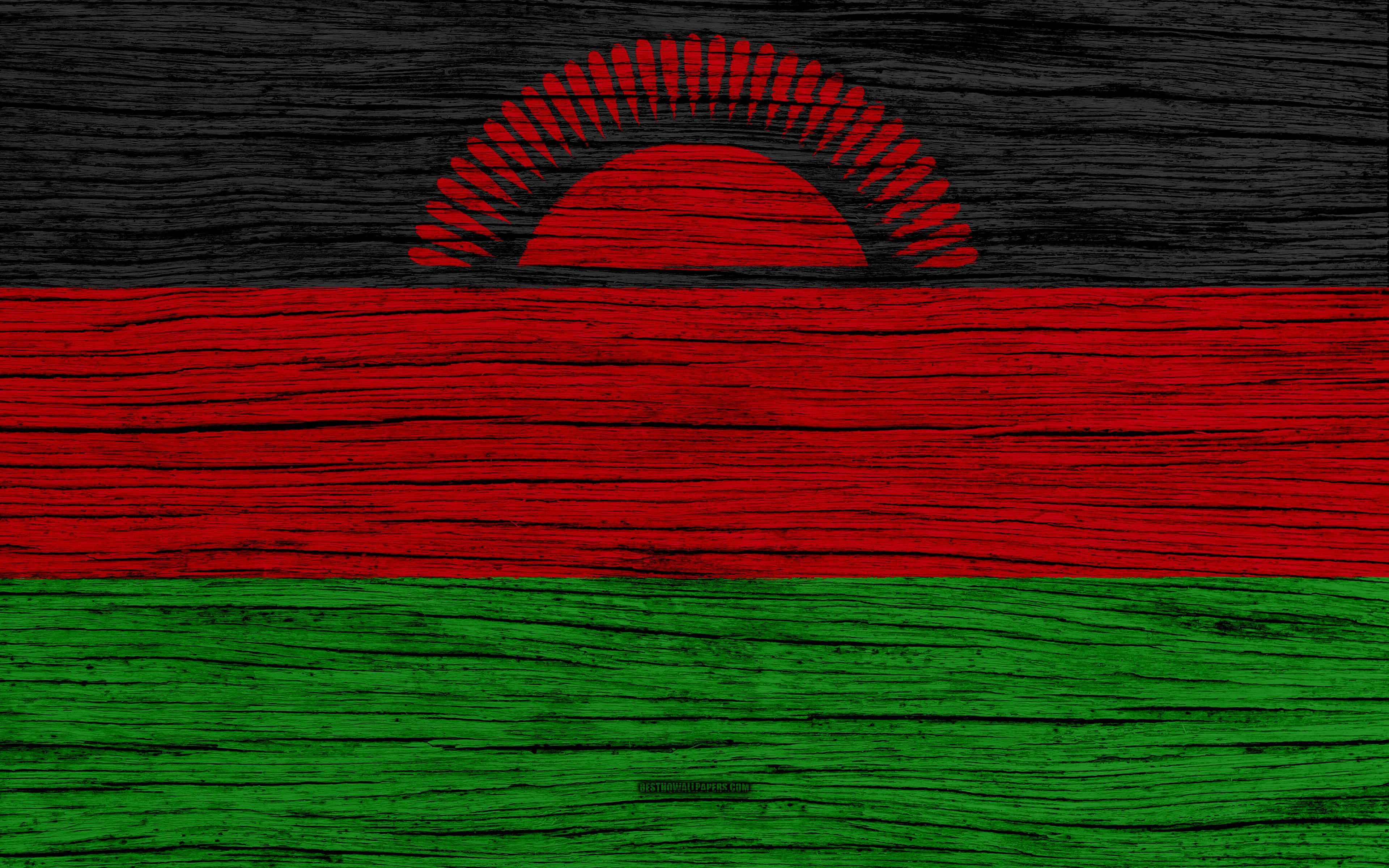 3840x2400 Malawi Flag Wallpaper