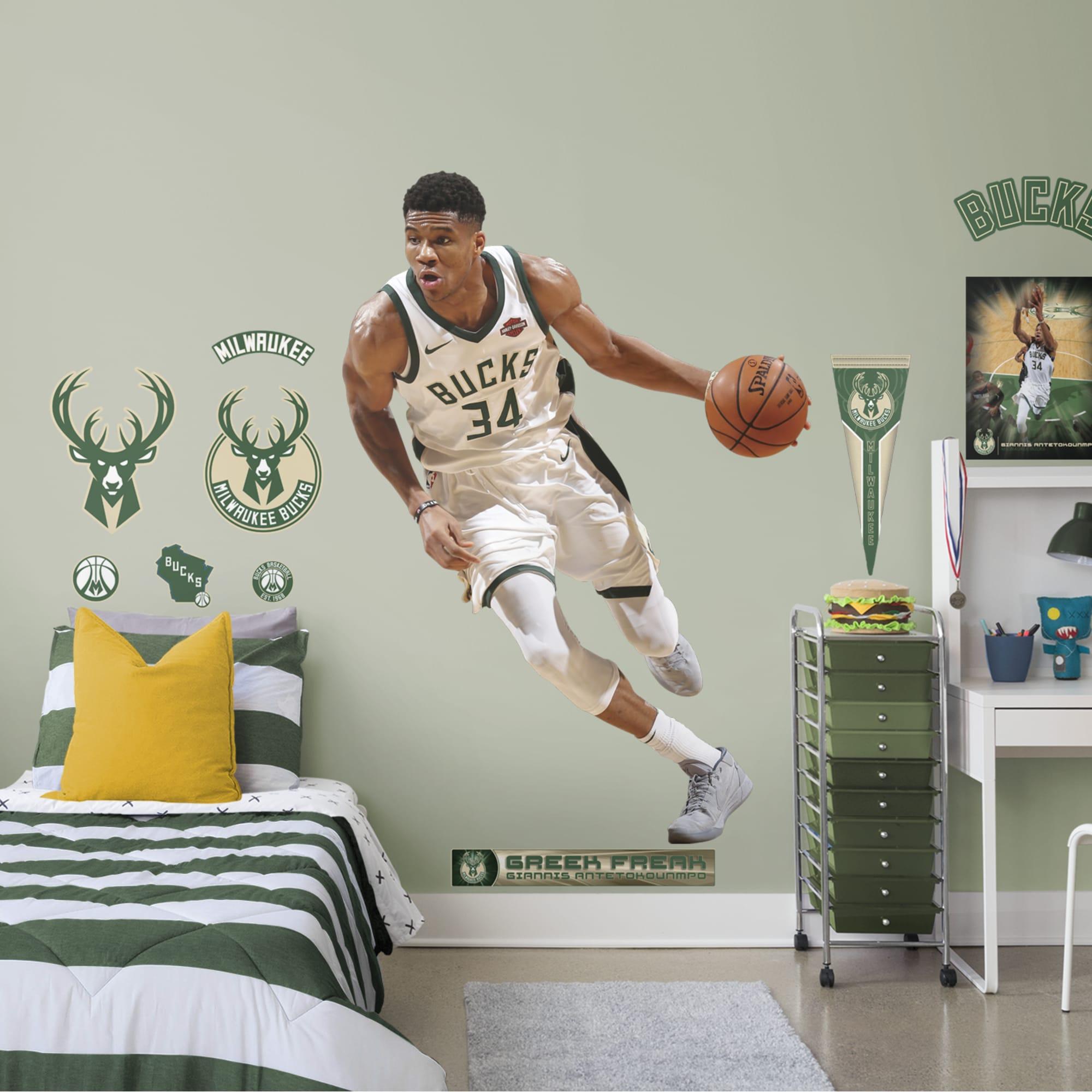 2000x2000 Giannis Antetokounmpo Licensed NBA Removable Wall Decal