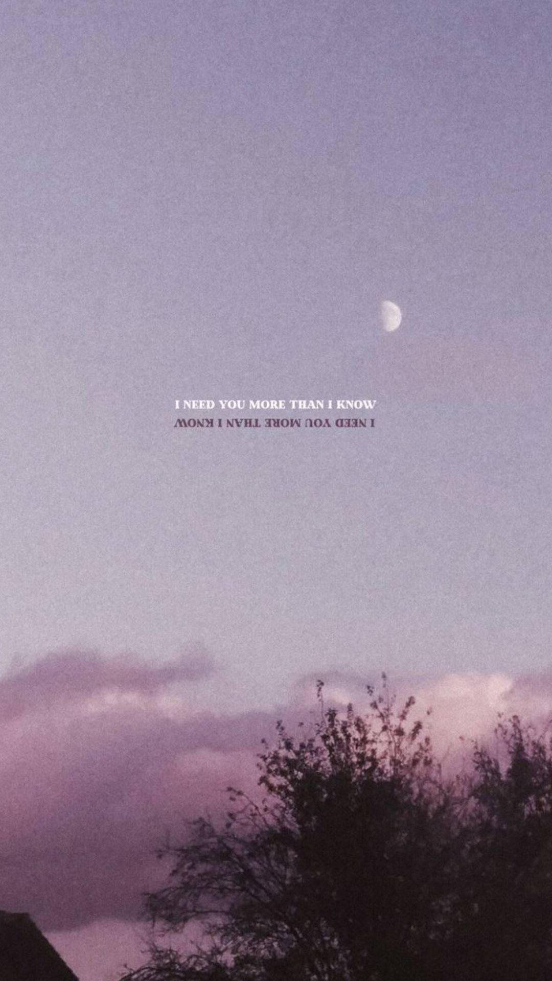 1080x1920 Download Needing Love Aesthetic Wallpaper