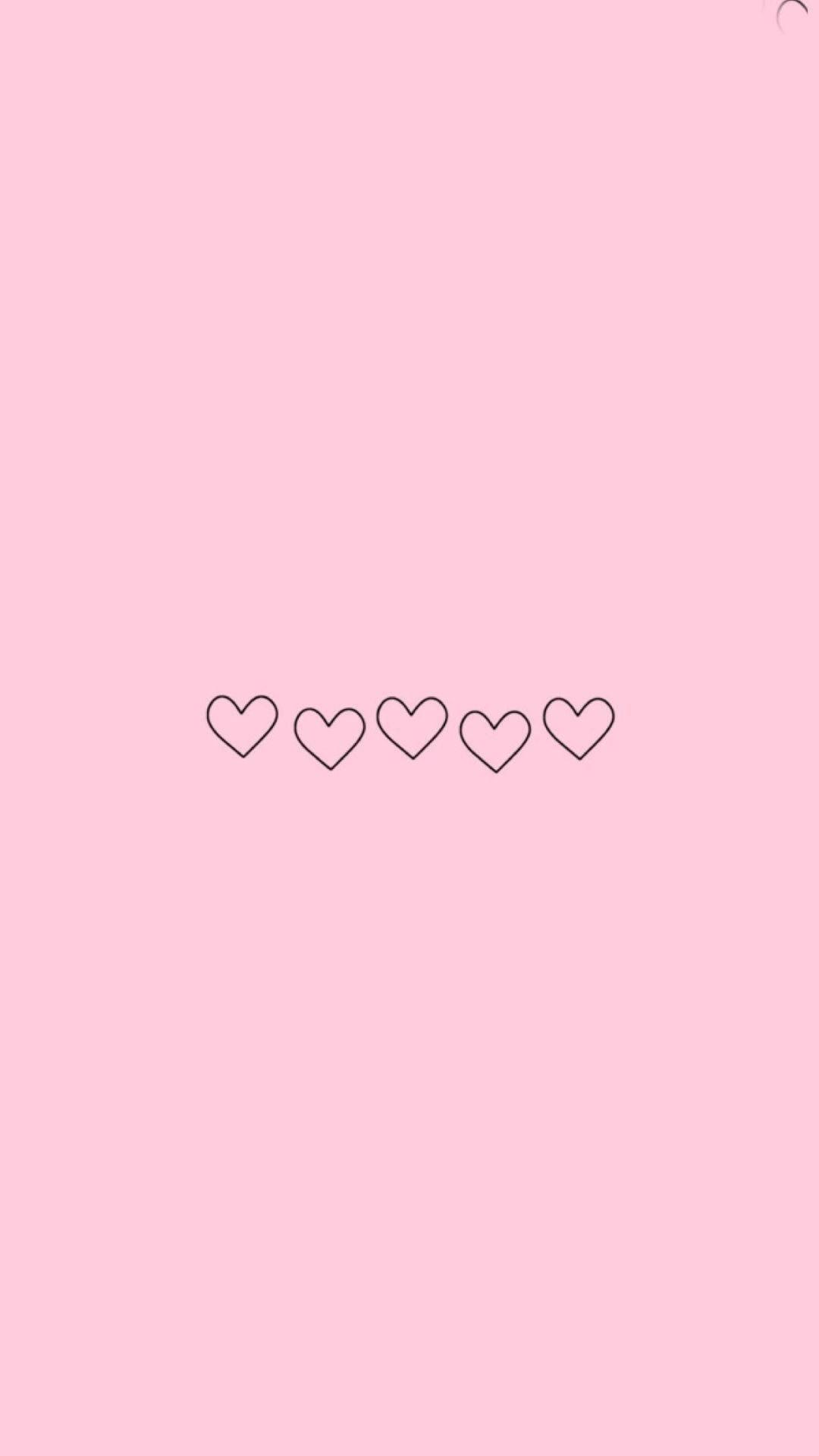1080x1920 Download Minimal Love Aesthetic Wallpaper
