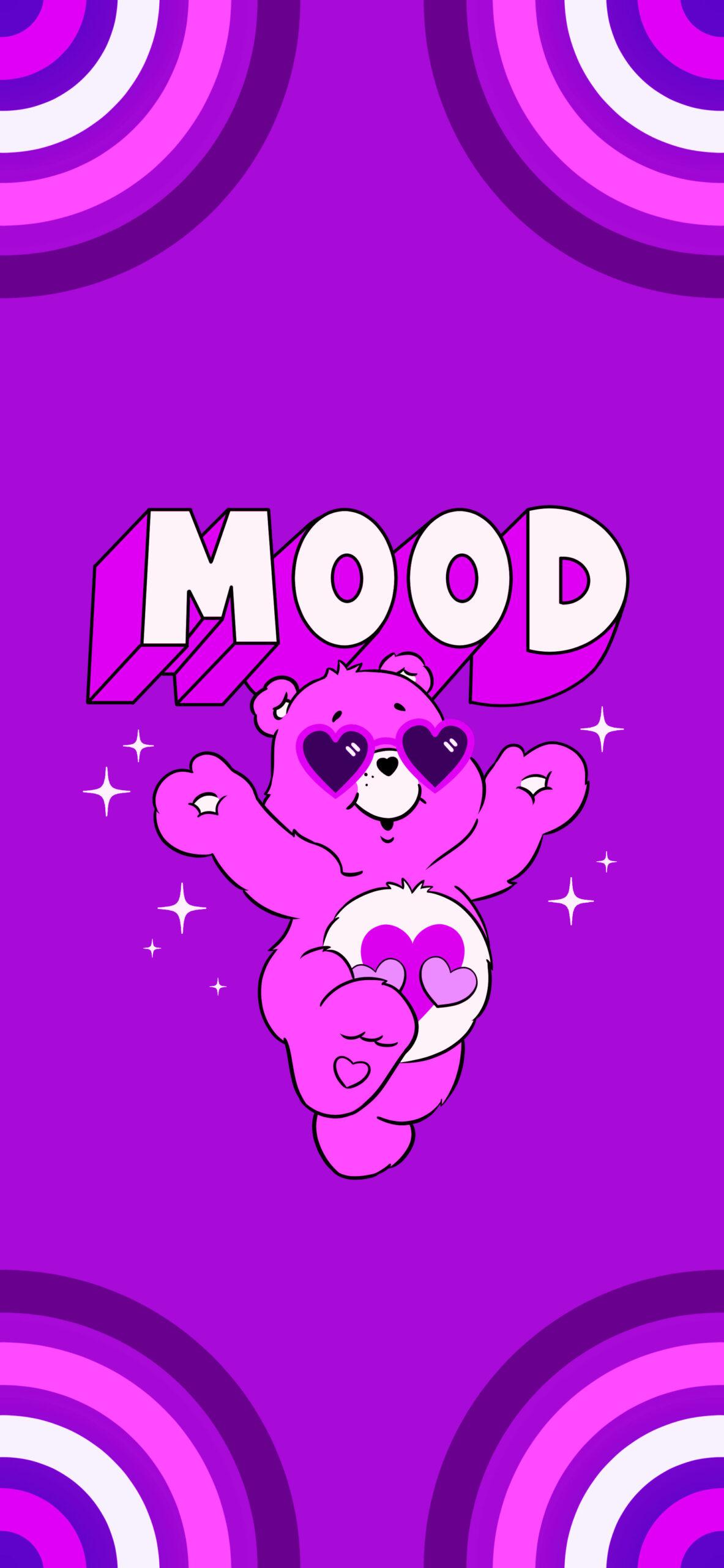 1183x2560 Love A Lot Bear Pink Wallpaper Care Bear Wallpaper For Phone