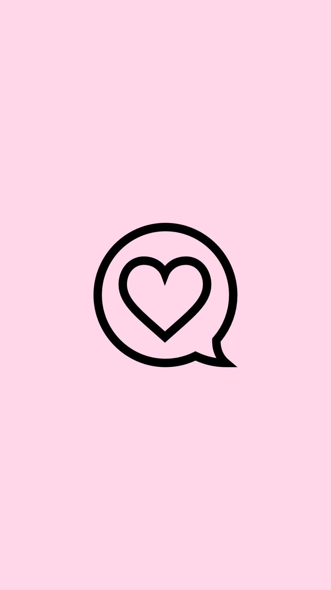 1080x1920 Love Pink Aesthetic Wallpaper Free Download