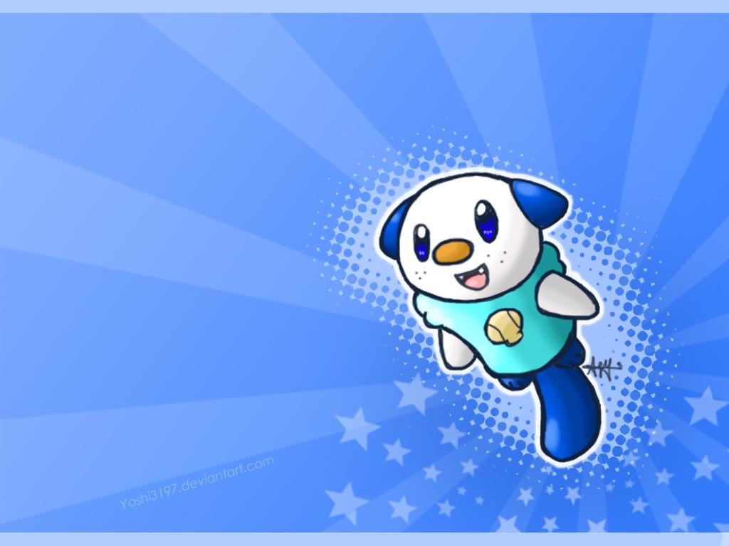 1024x768 Desktop Oshawott Wallpaper