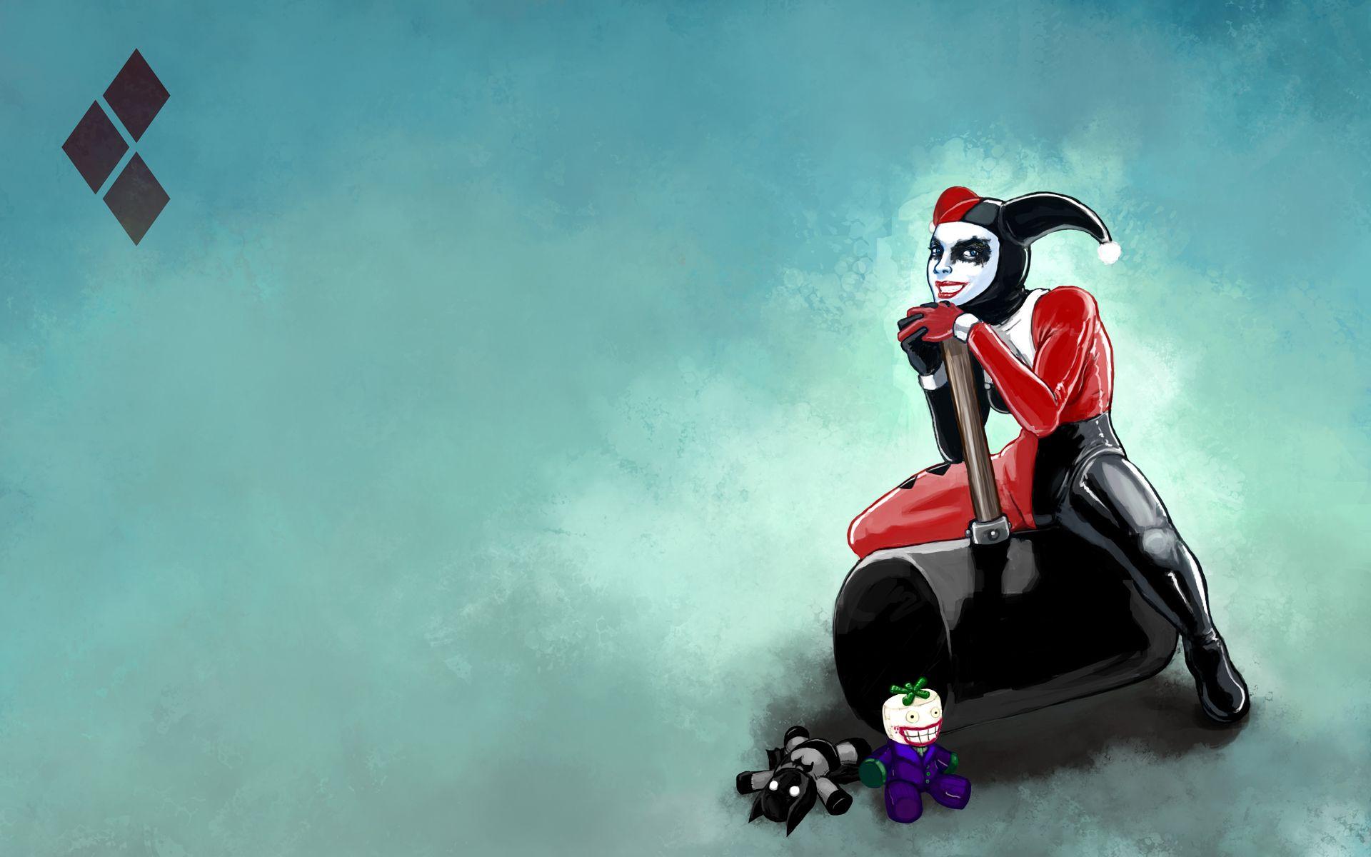 1920x1200 Harley Quinn Batman Wallpaper 05537
