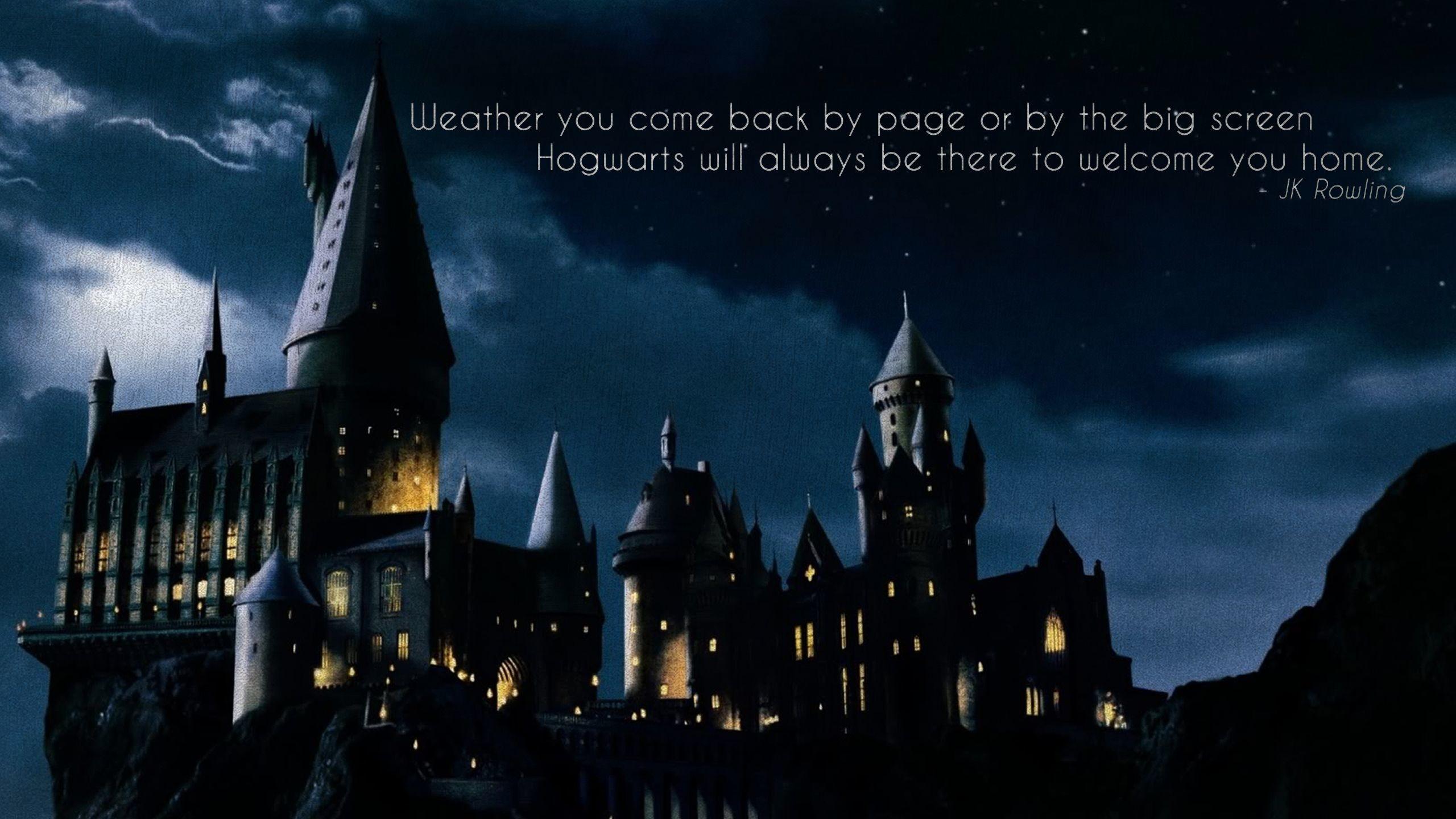 2560x1440 Harry Potter Quotes Wallpaper