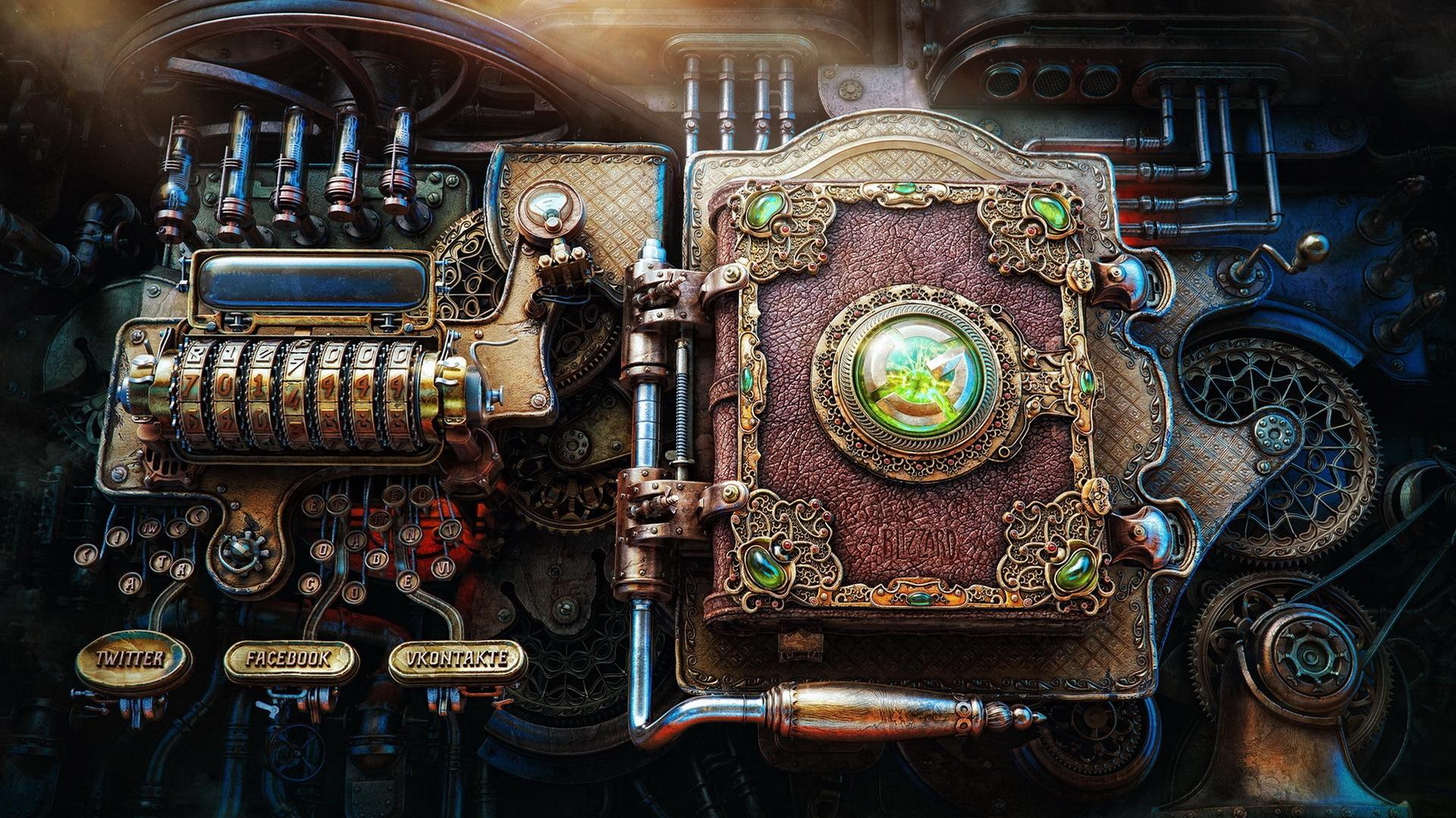 Steampunk Computer Wallpapers - Top Free Steampunk Computer Backgrounds ...