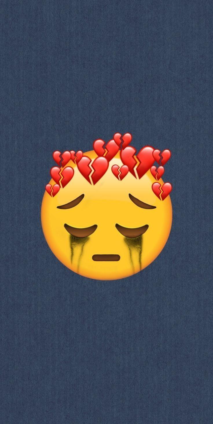 Sad Emoji iPhone Wallpapers - Top Free Sad Emoji iPhone Backgrounds