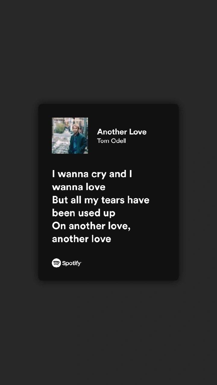 Another love, another love, letra, lyrics, tom odell, HD phone wallpaper