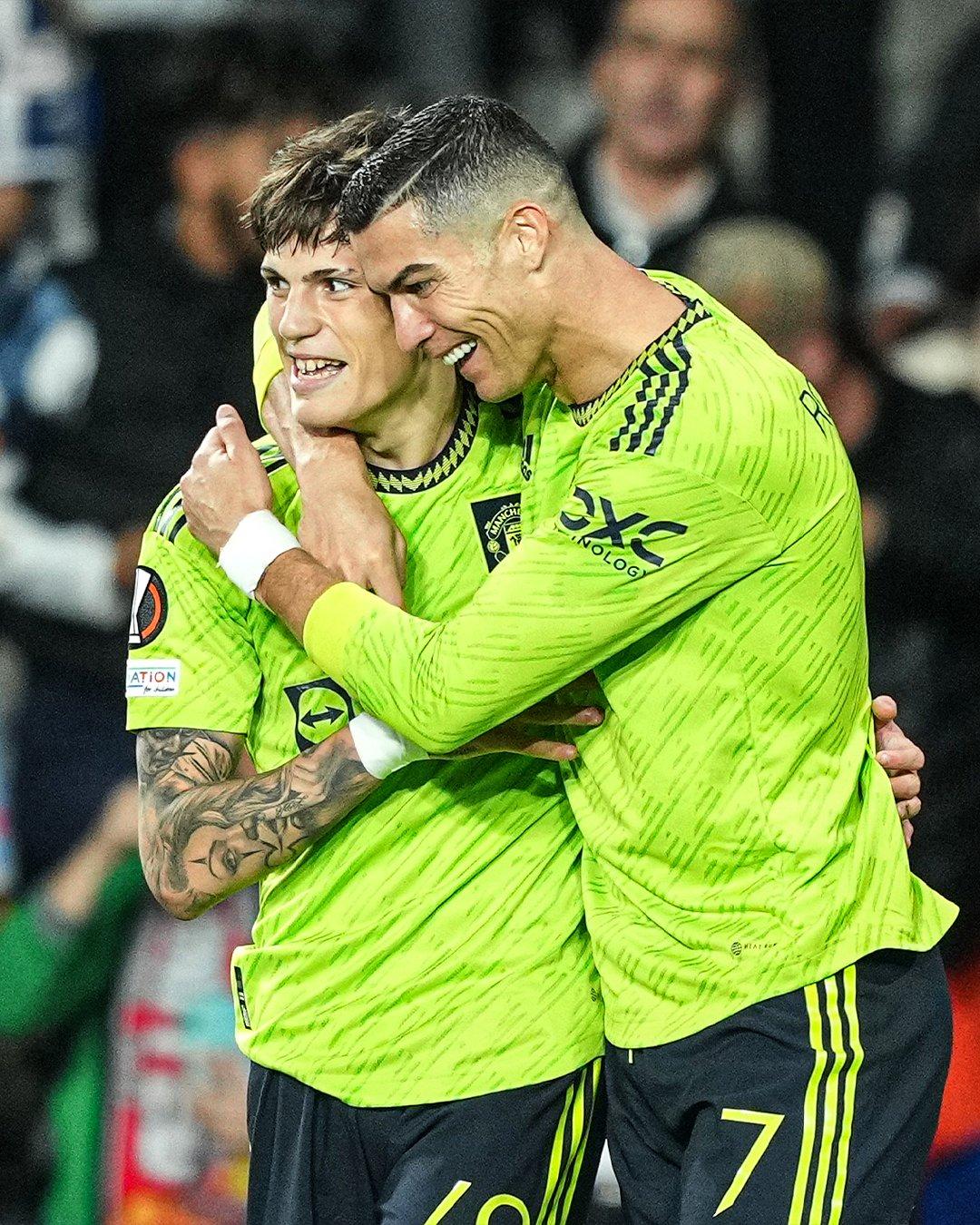 1080x1350 B R Football Ronaldo Was Hyped For Alejandro Garnacho After He Scored His First Goal For Manchester United