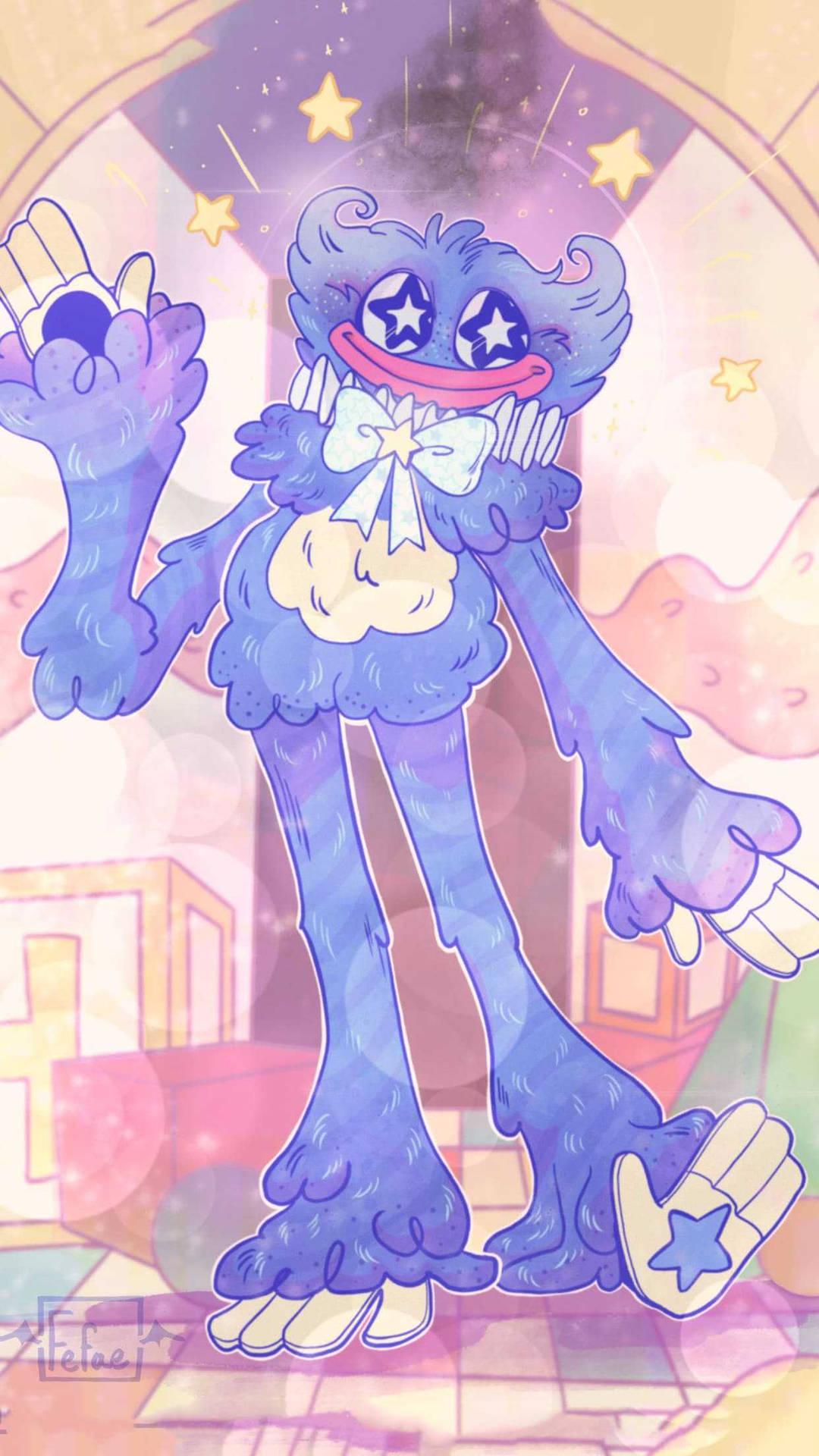 1080x1920 Download Poppy Playtime Adorable Huggy Wuggy Wallpaper