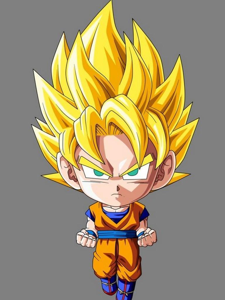 Goku Chibi Wallpapers Top Free Goku Chibi Backgrounds WallpaperAccess
