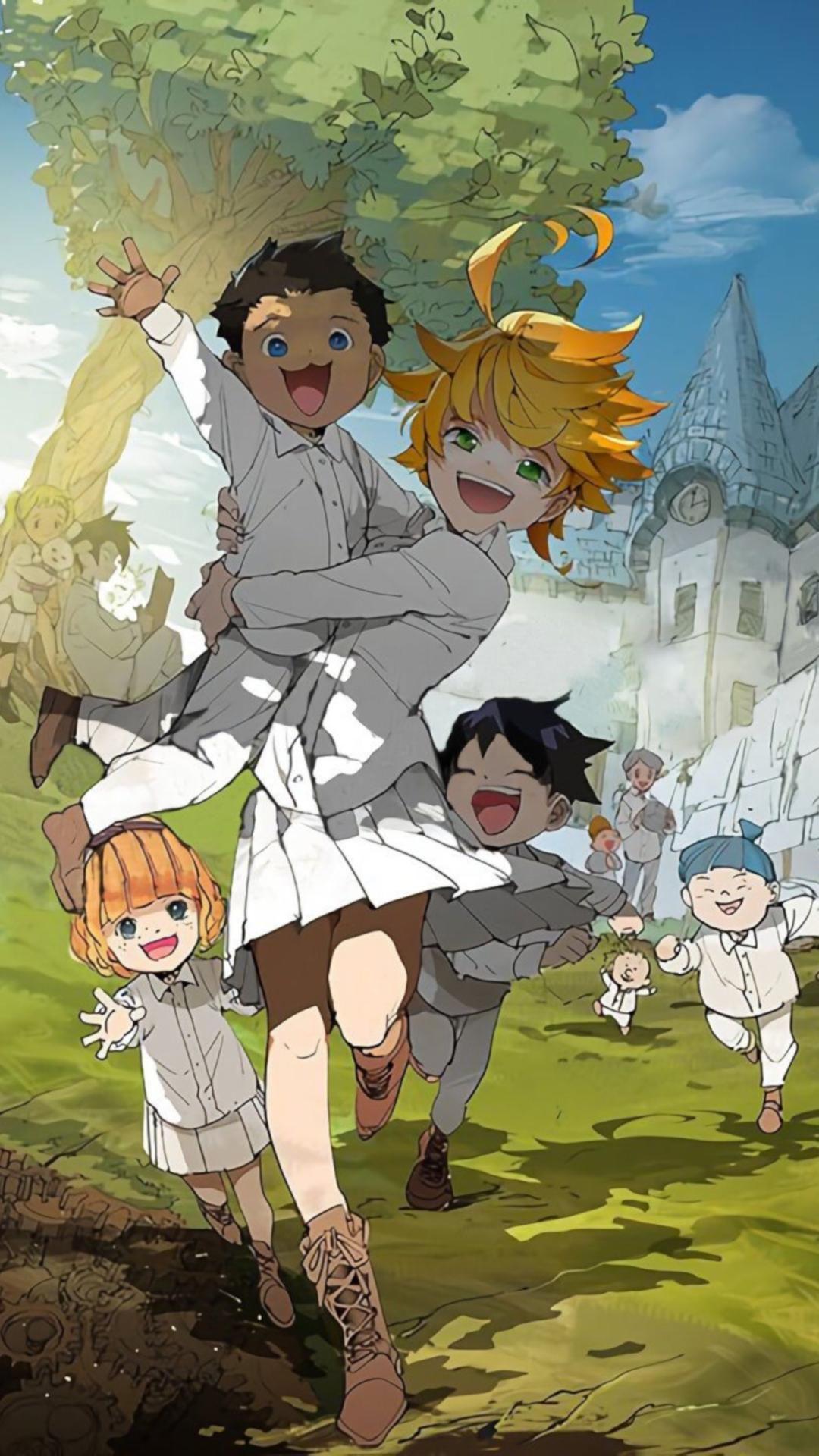 1080x1920 The Promised Neverland Wallpaper The Promised Neverland Background