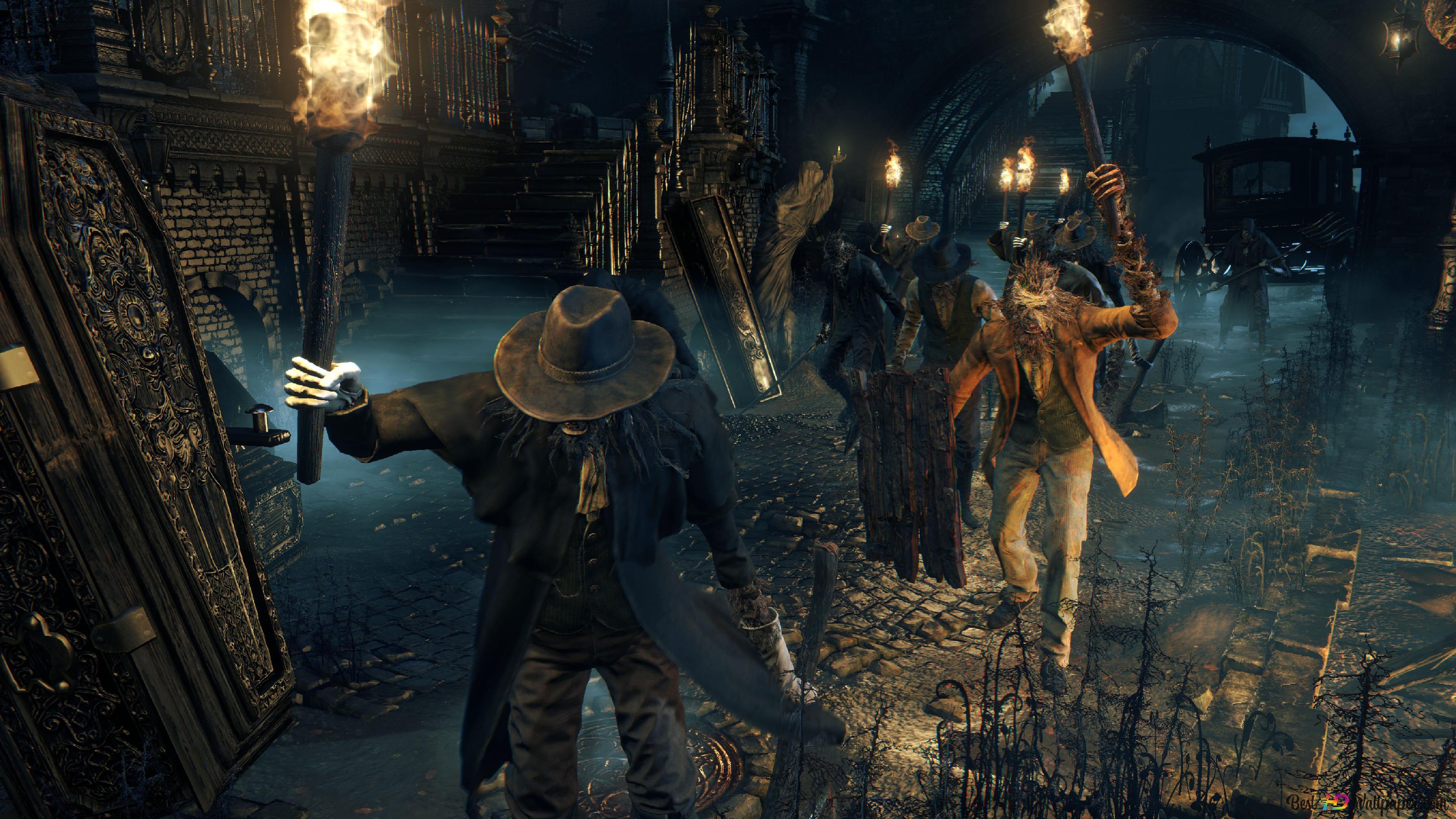 3554x1999 Bloodborne 4K wallpaper download