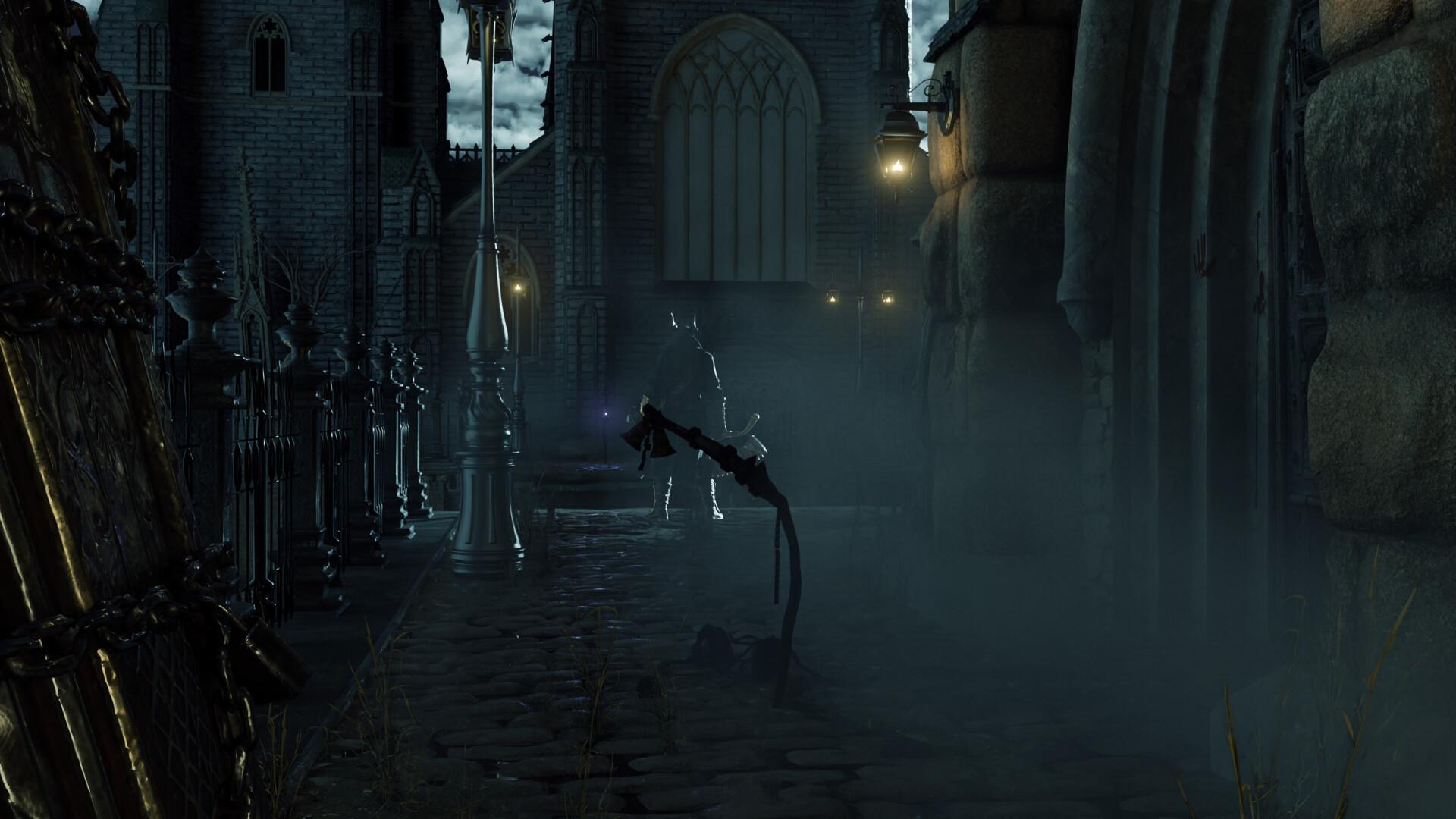 1920x1080 Yharnam night