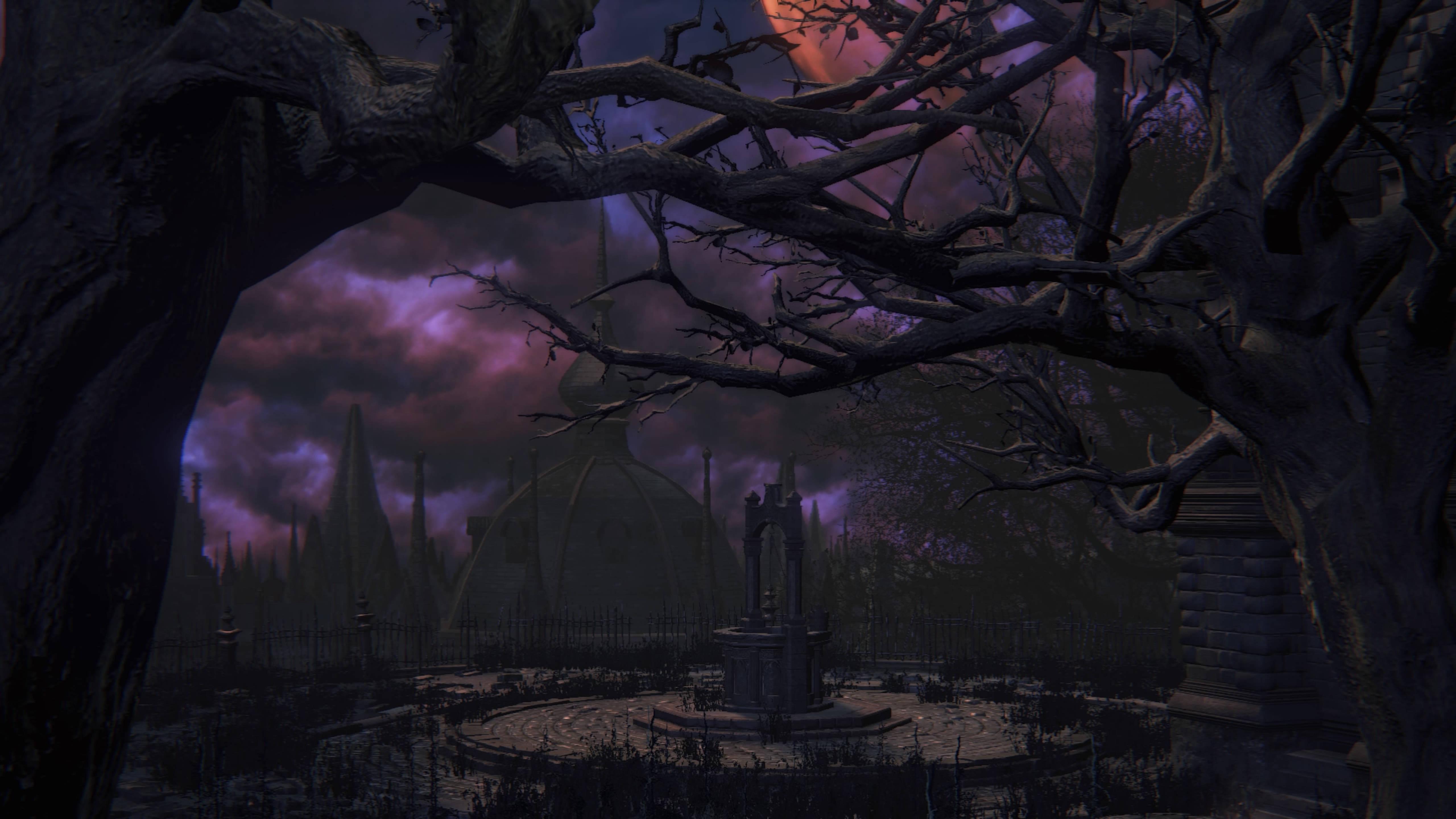 5120x2880 Download Bloodborne Yharnam Cathedral Plaza Wallpaper