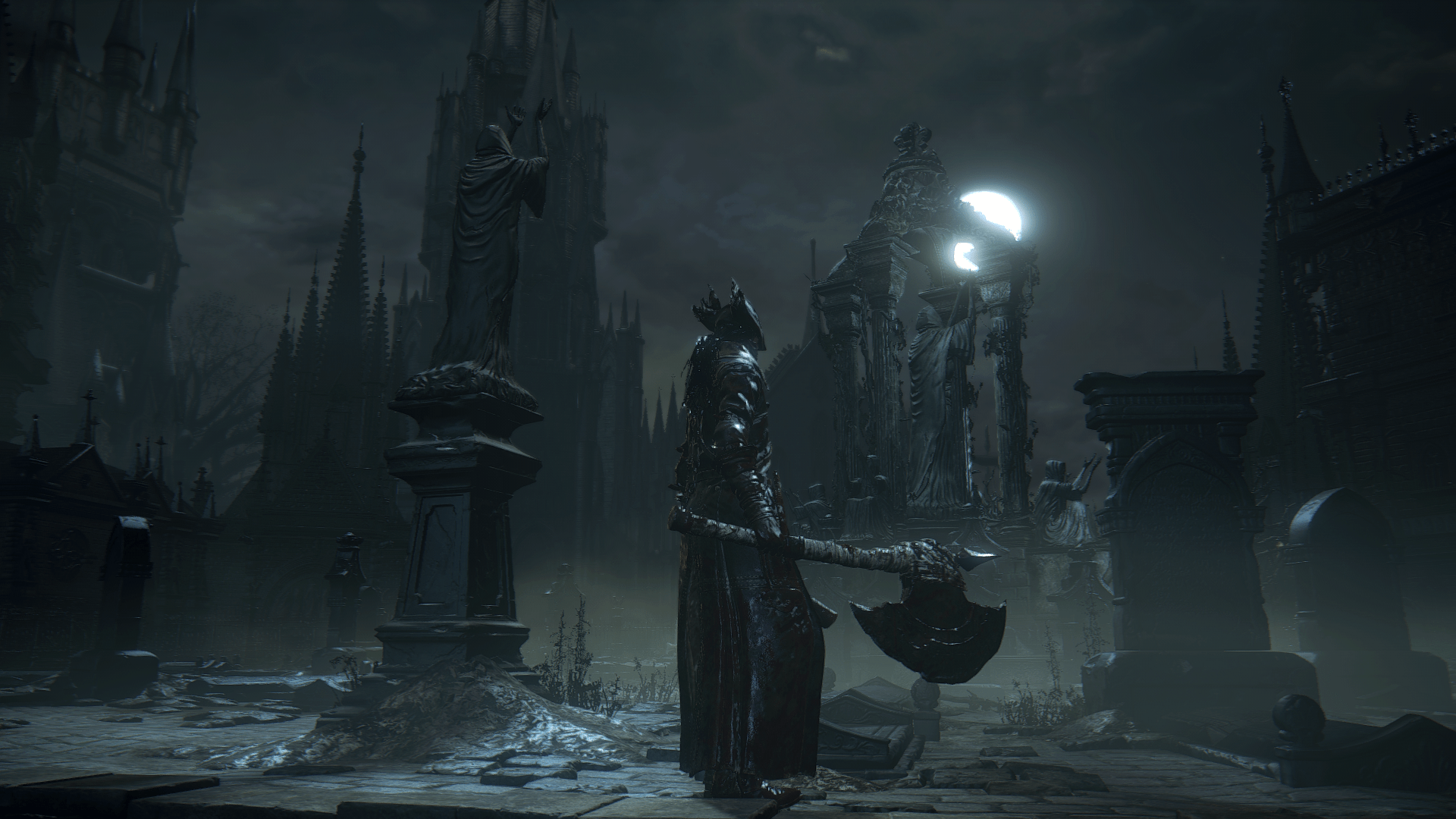 1920x1080 bloodborne HD wallpaper