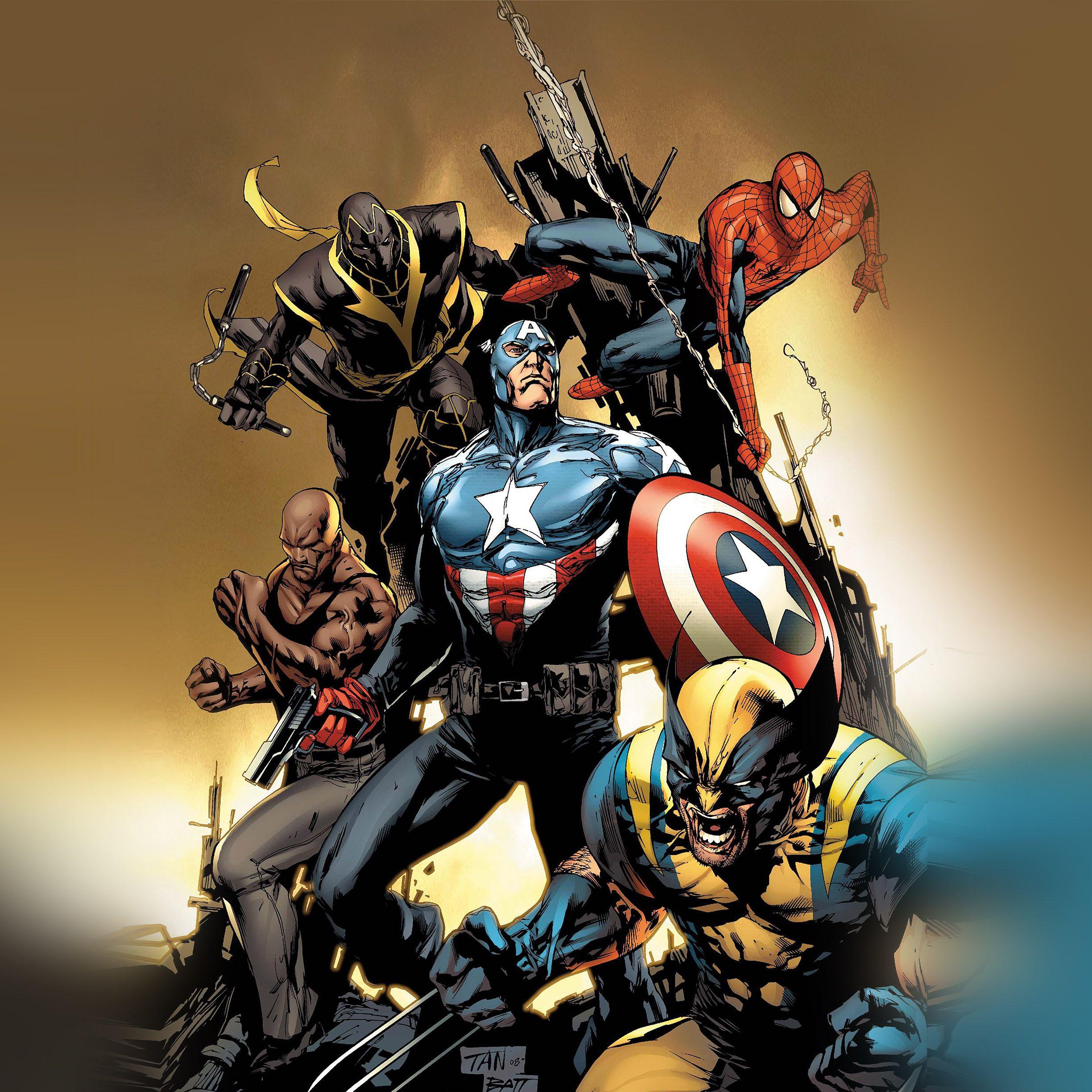 2448x2448 Wallpaper of the week: super hero pack II