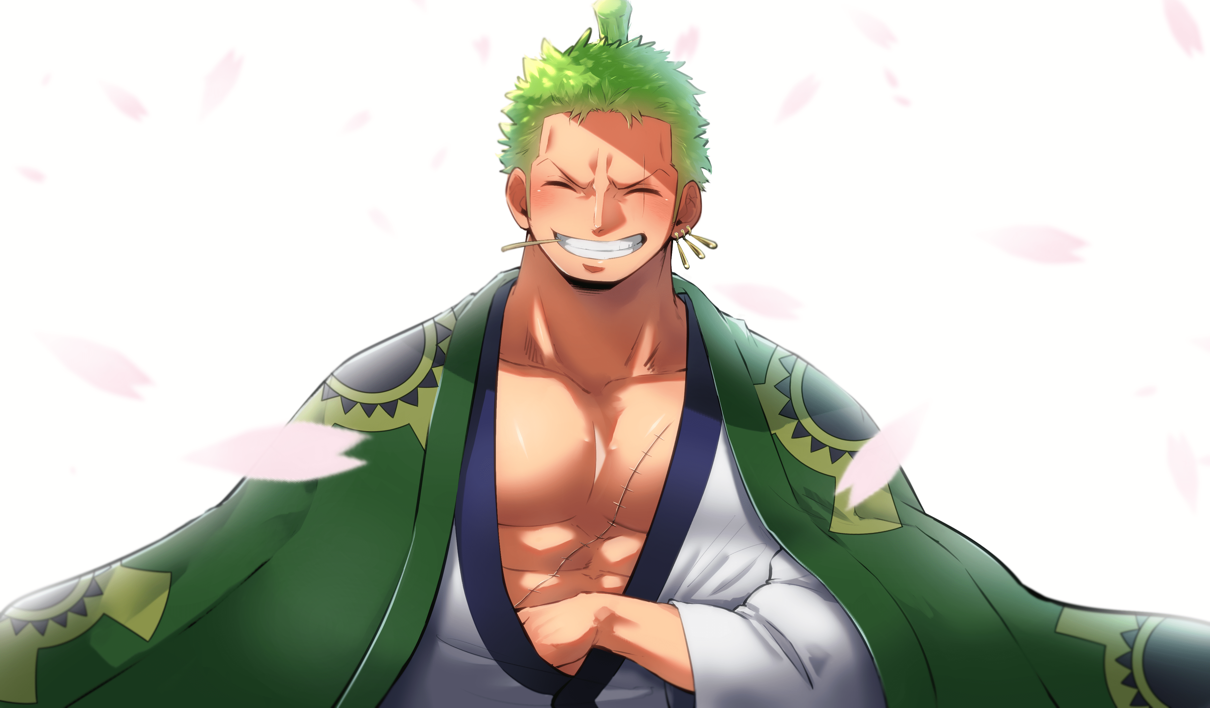 4104x2401 4K Roronoa Zoro Wallpaper and Background Image