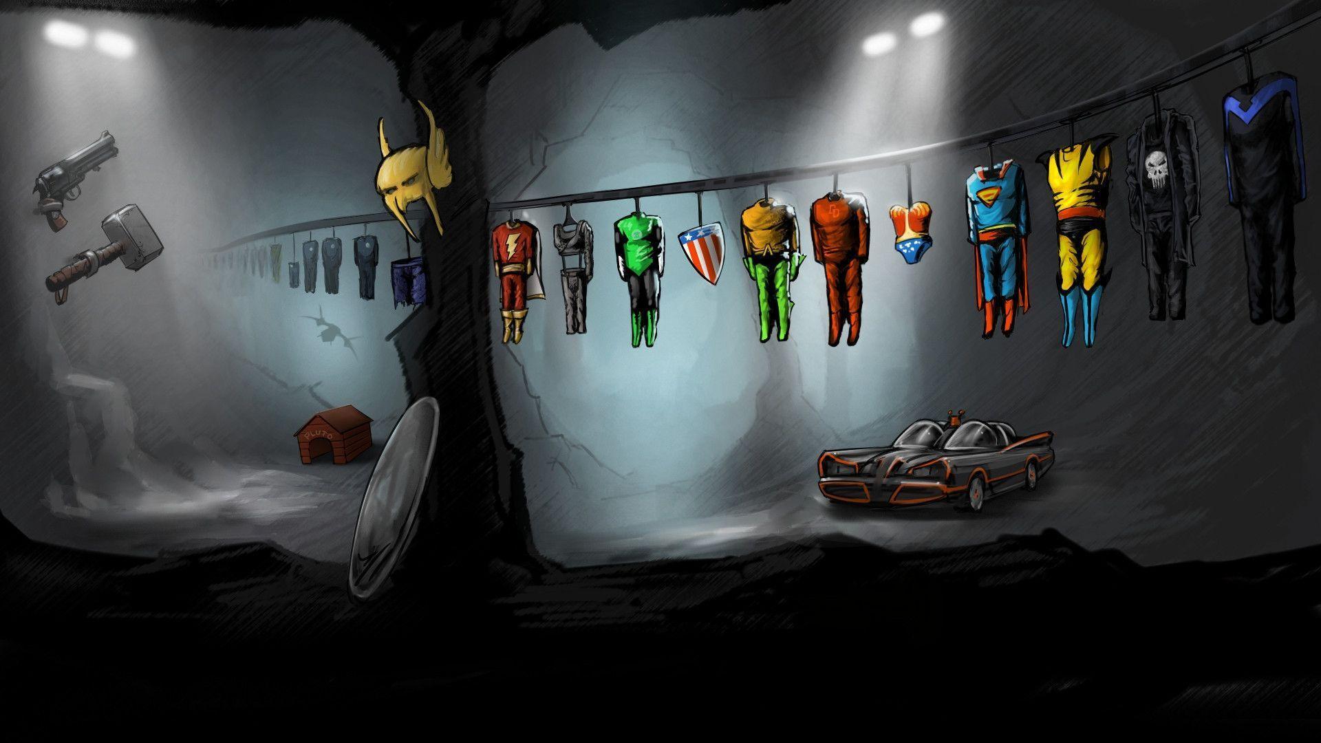 1920x1080 Super Hero Background