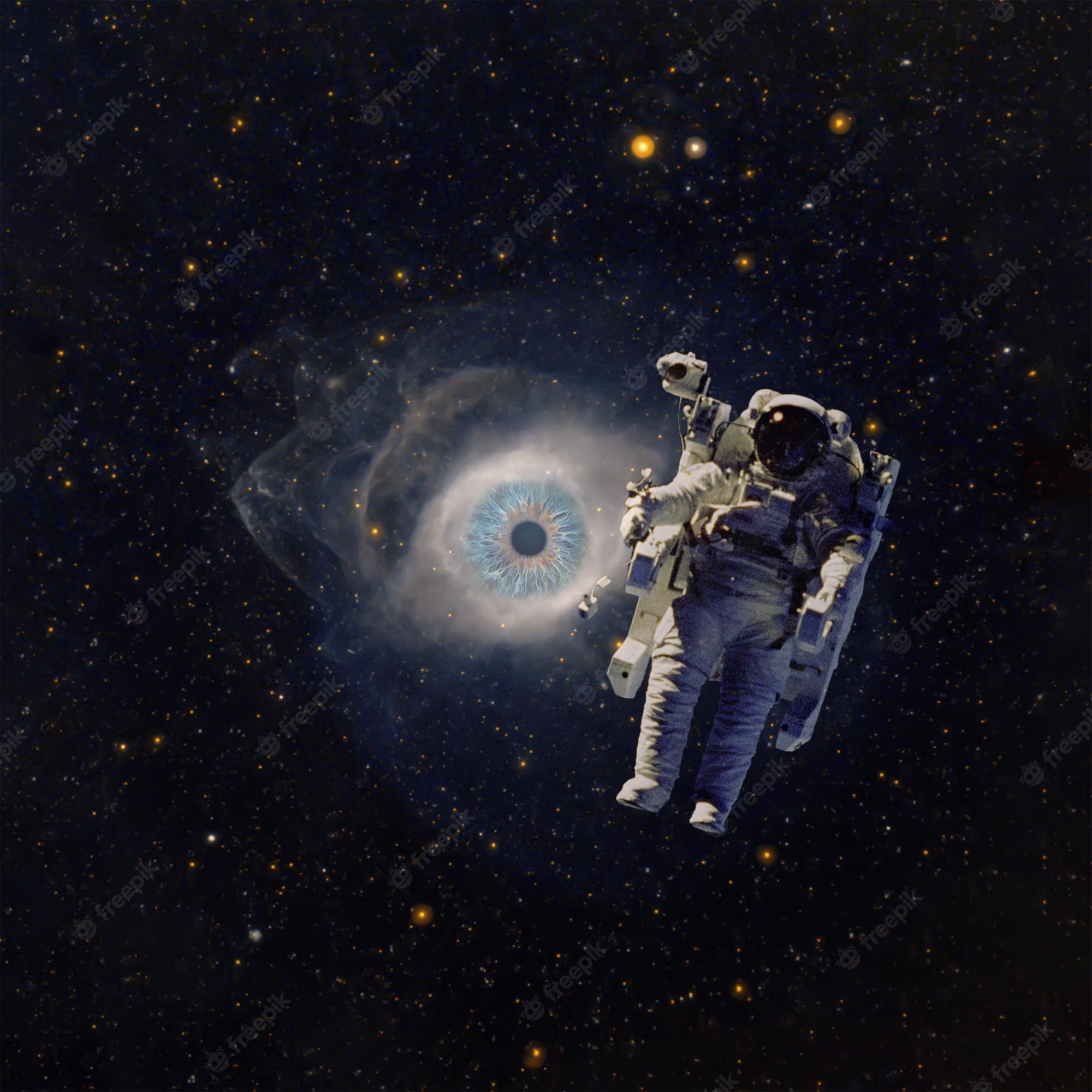 2000x2000 Premium Photo. Helix nebula ngc illustration of human eye the eye of god elements of this photo furnished