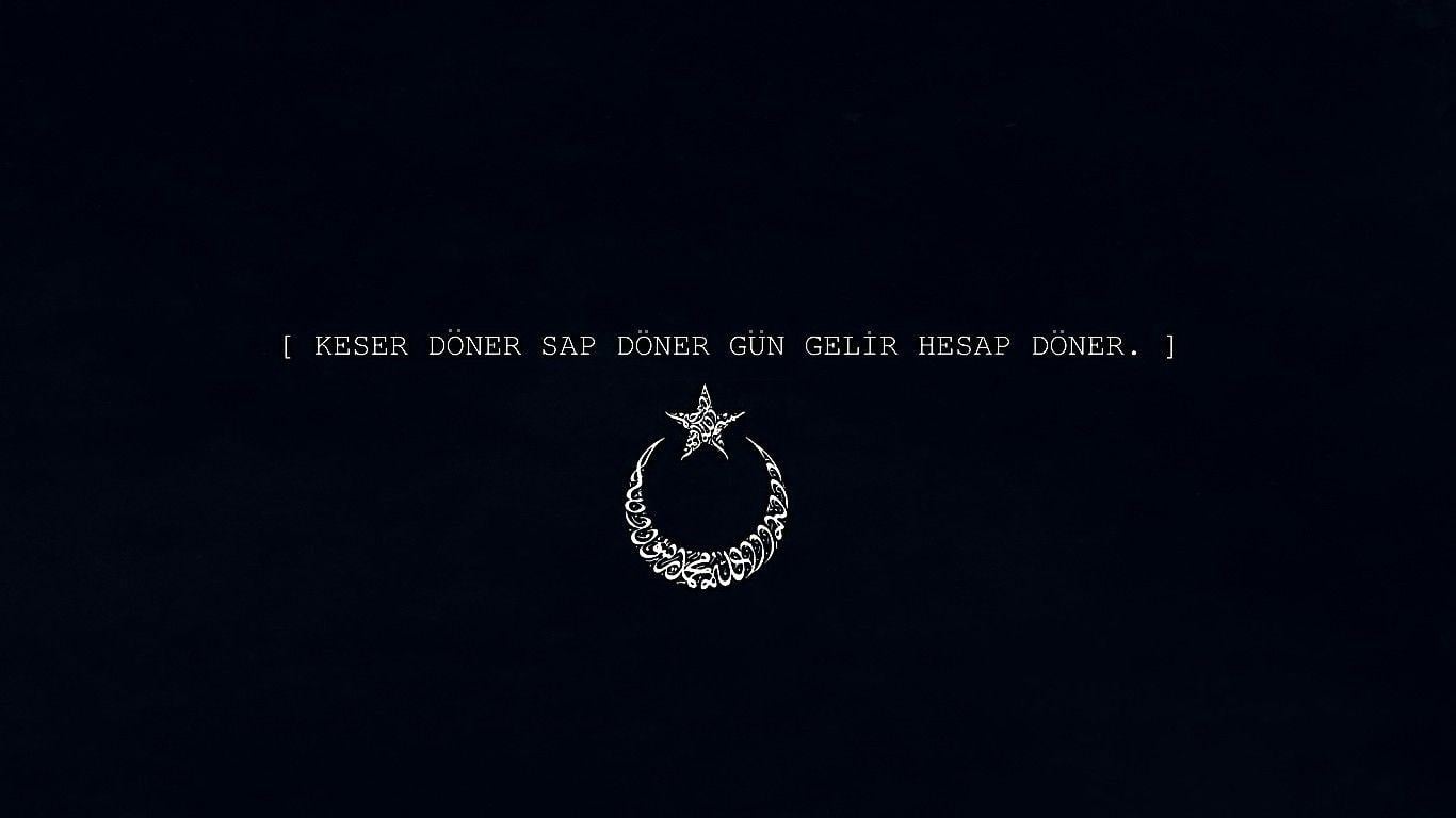 1366x768 tatar ramazan simple black background minimalism wallpaper
