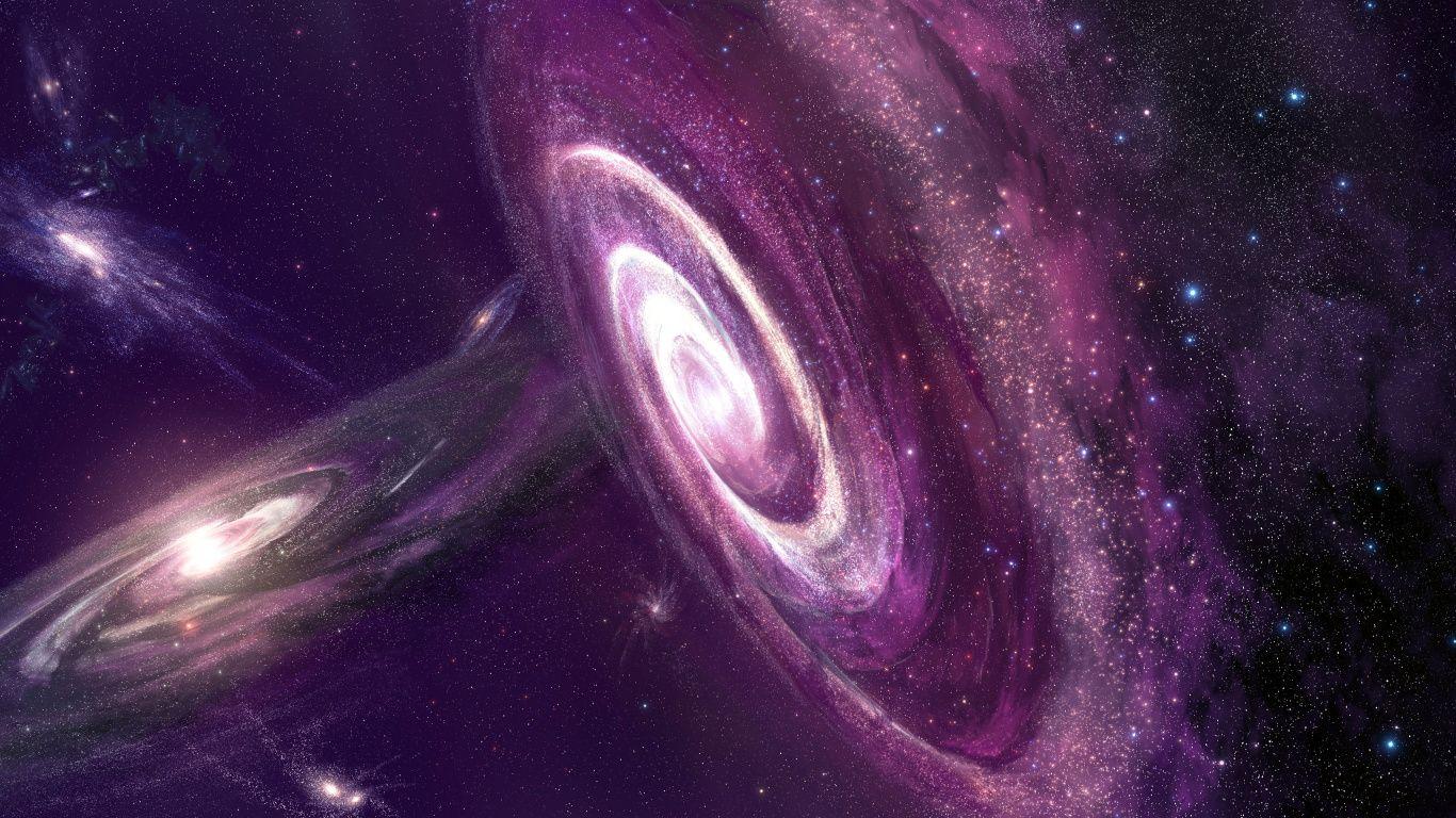 1366x768 Download 1366x768 Wallpaper Space, Nebula, Cosmos, Galaxy, Planet